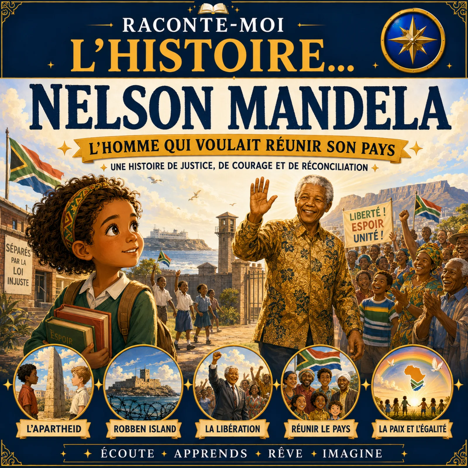 Nelson Mandela – l’homme qui voulait réunir son pays