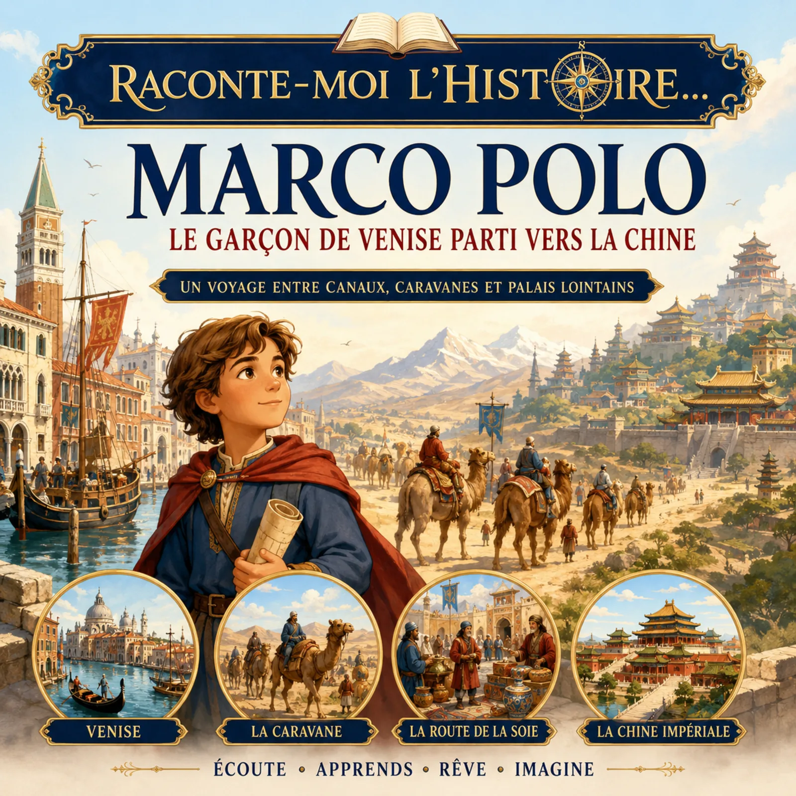 Marco Polo – le garçon de Venise parti vers la Chine