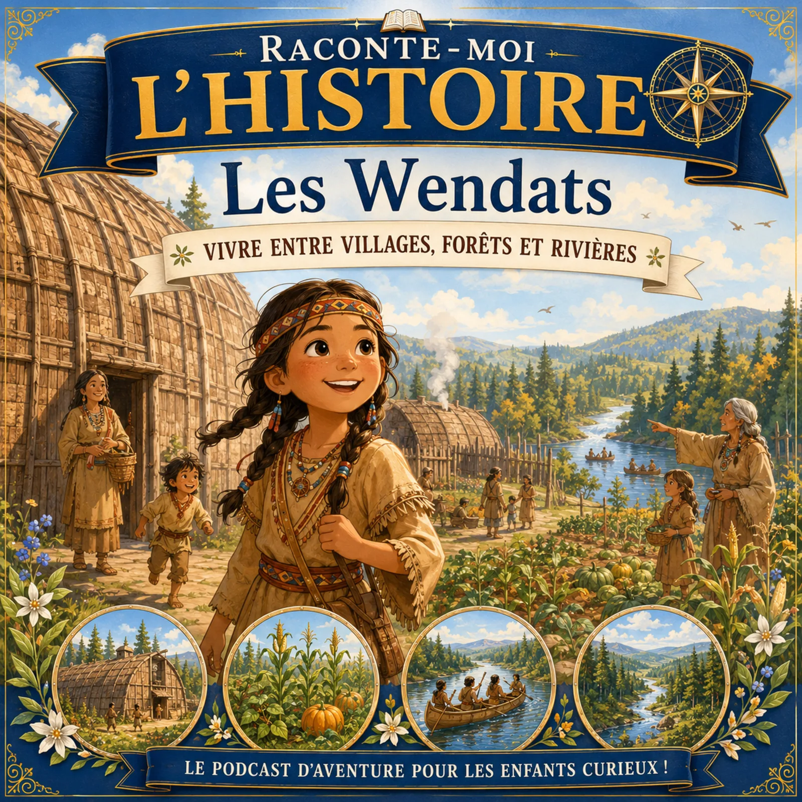 Les Wendats – vivre entre villages, forêts et rivières