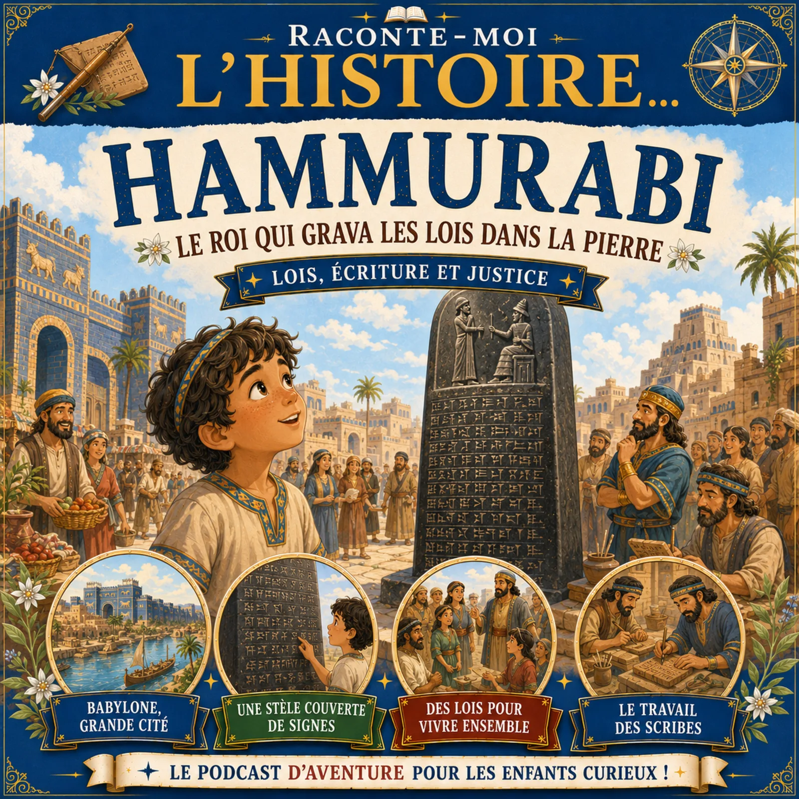Hammurabi – le roi qui grava les lois dans la pierre