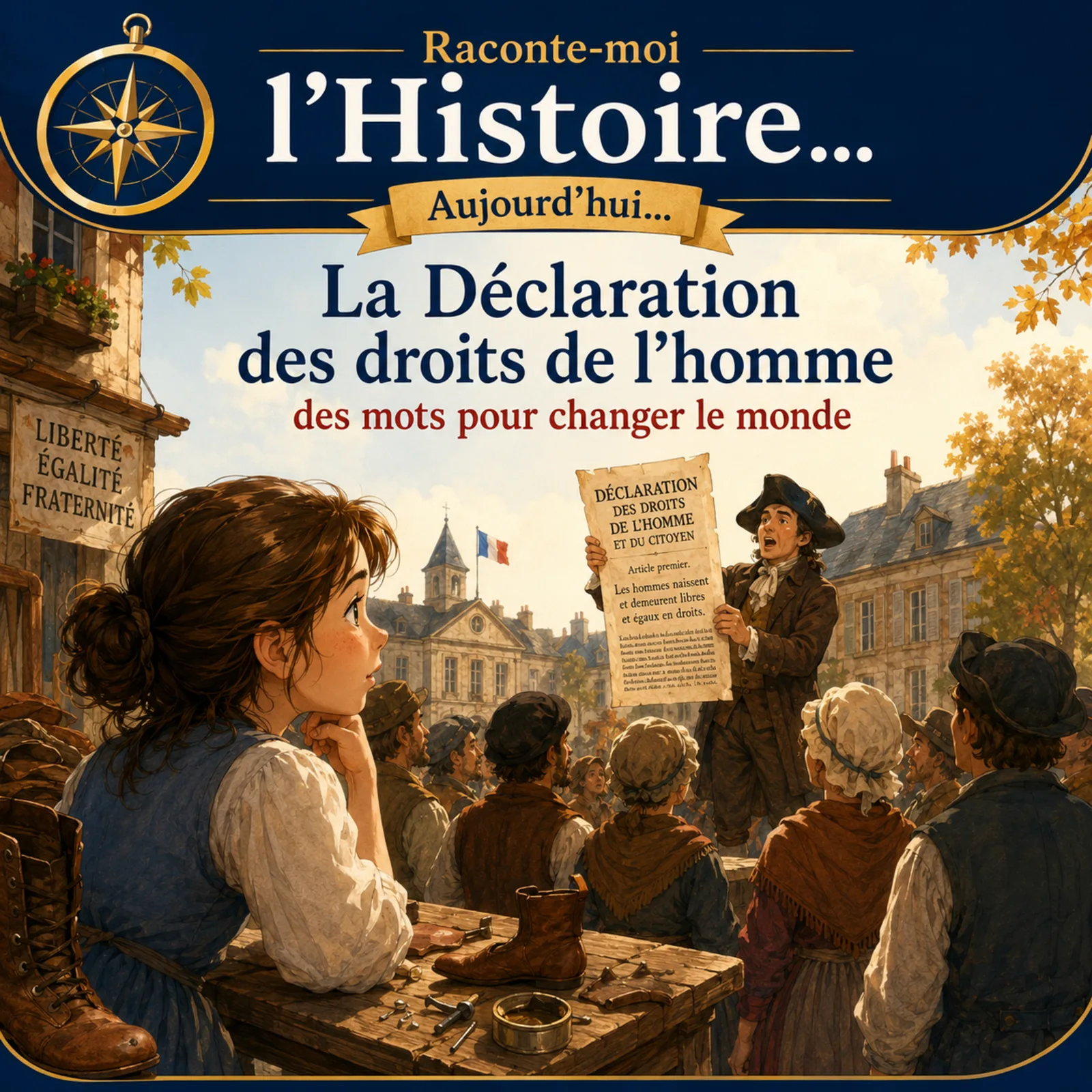 La Déclaration des droits de l’homme – des mots pour changer le monde