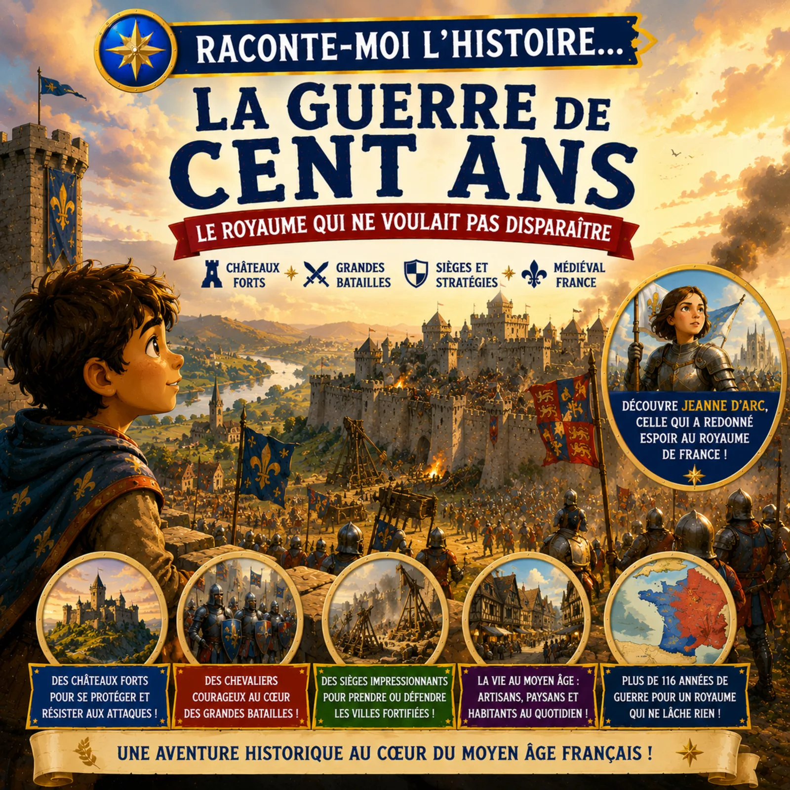 La guerre de Cent Ans – le royaume qui ne voulait pas disparaître