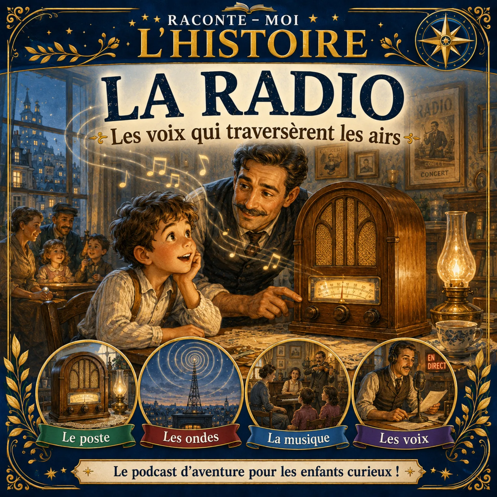 La radio – les voix qui traversèrent les airs