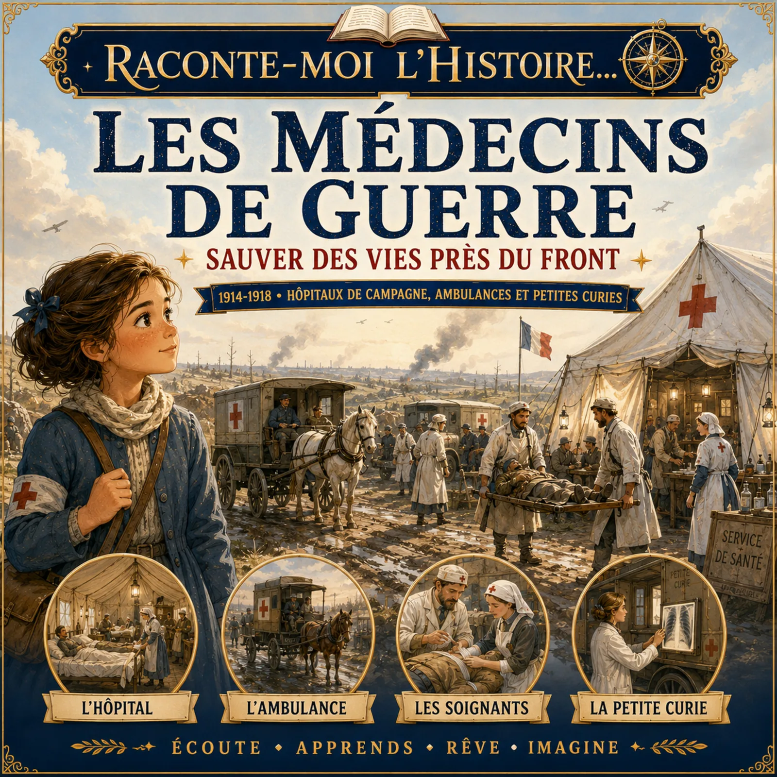 Les médecins de guerre de 1914-1918 – sauver des vies près du front