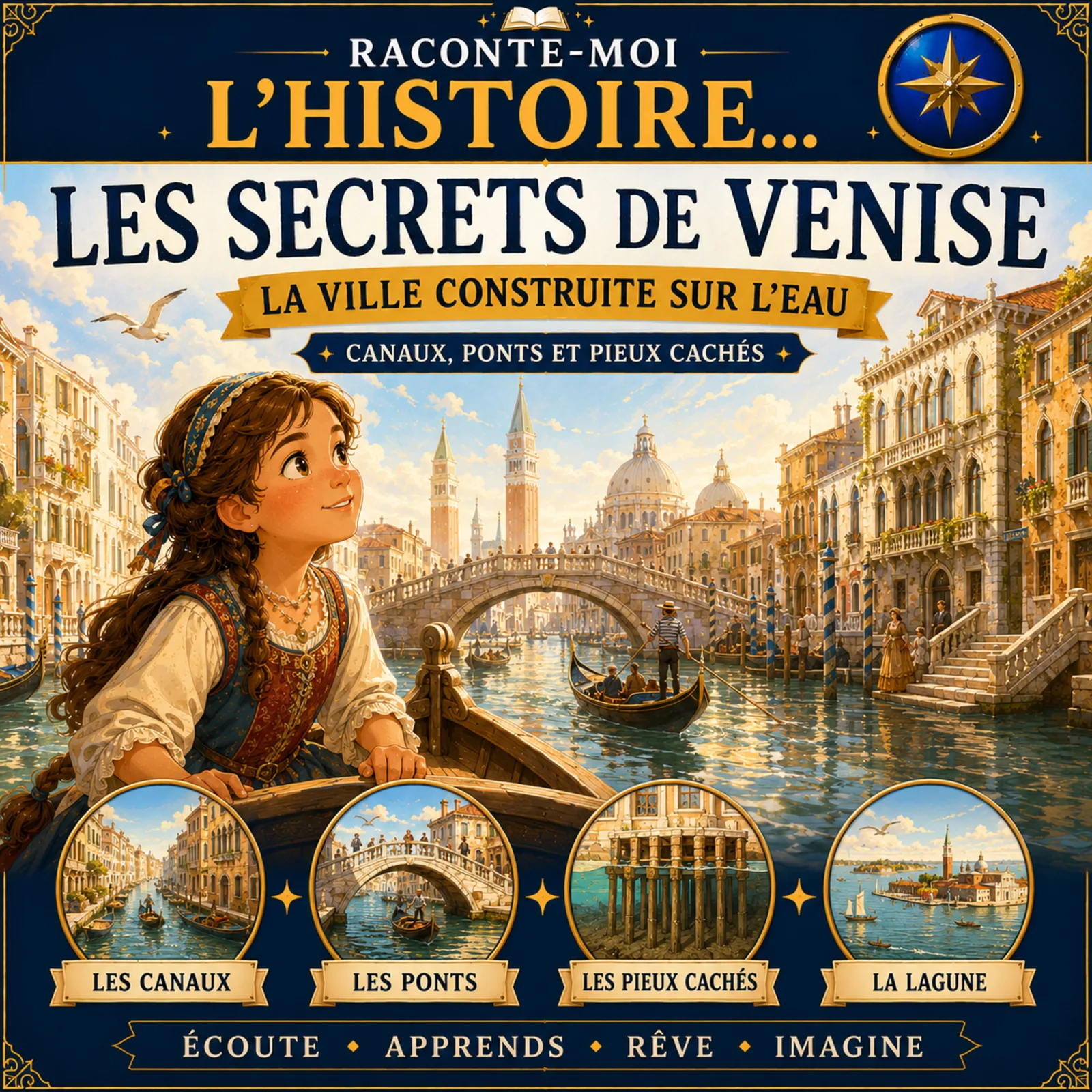 Les secrets de Venise – la ville construite sur l’eau