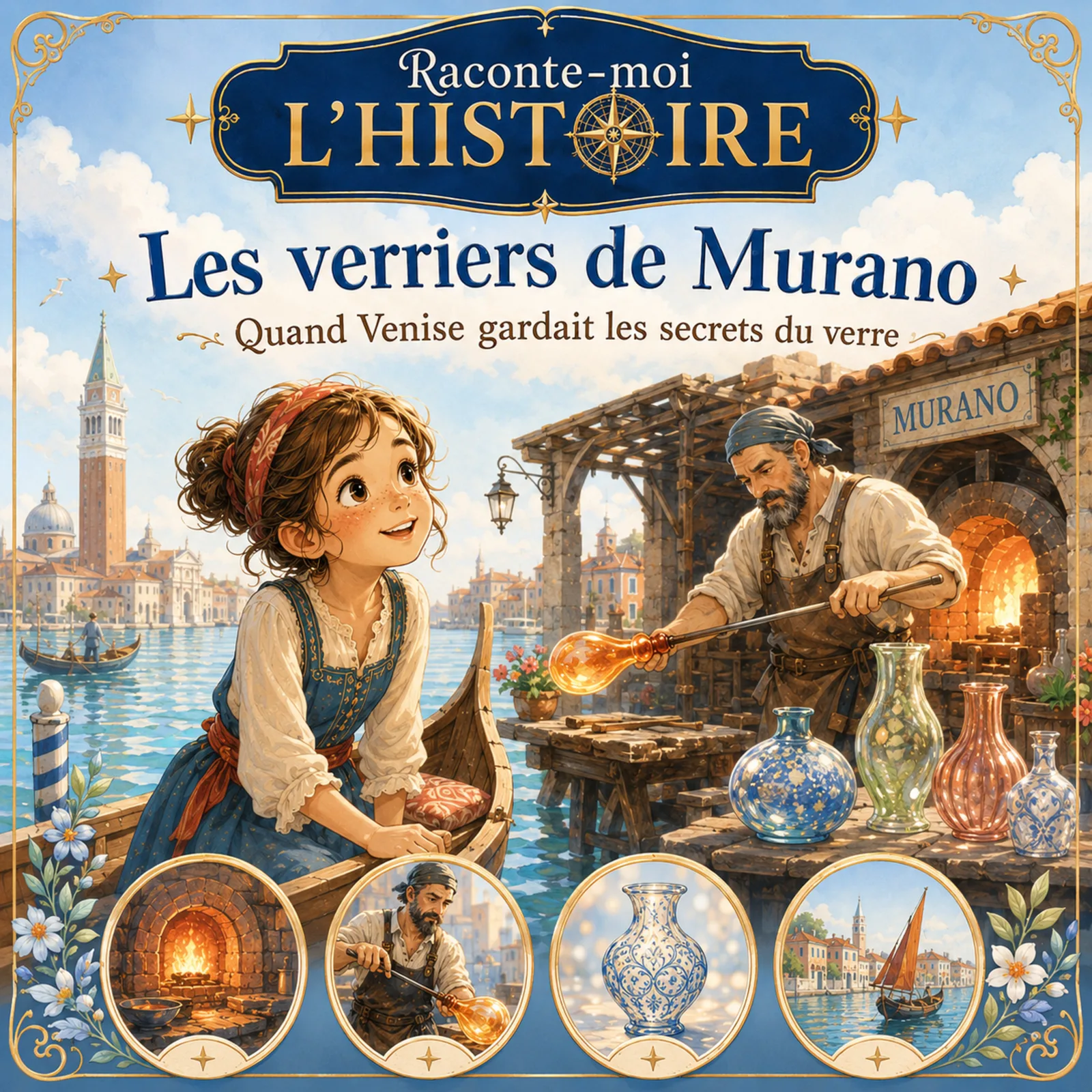Les verriers de Murano – quand Venise gardait les secrets du verre