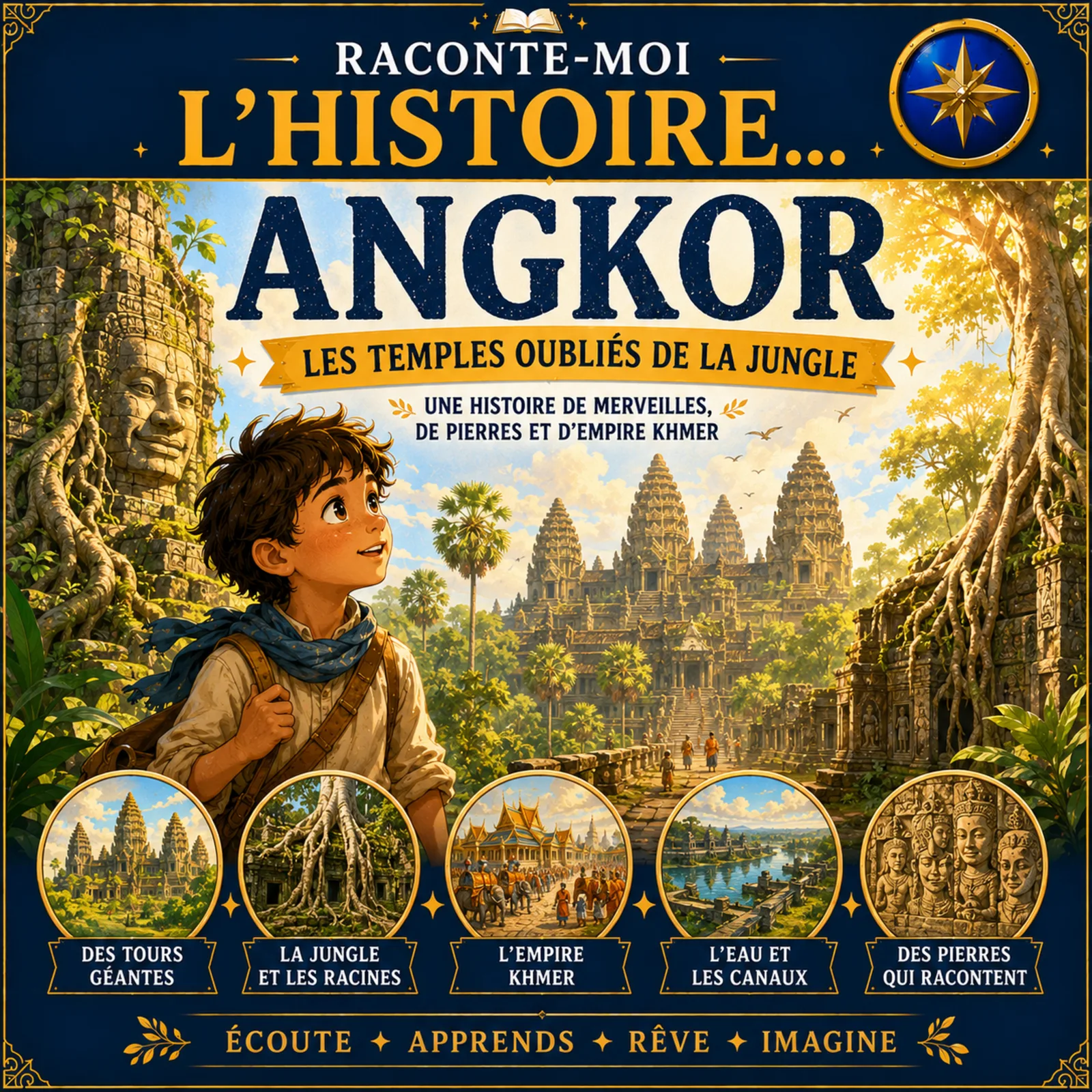 Angkor – les temples oubliés de la jungle