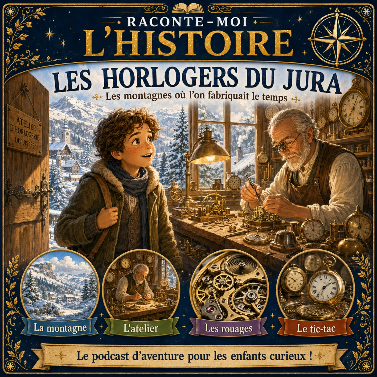 Les horlogers du Jura – les montagnes où l’on fabriquait le temps