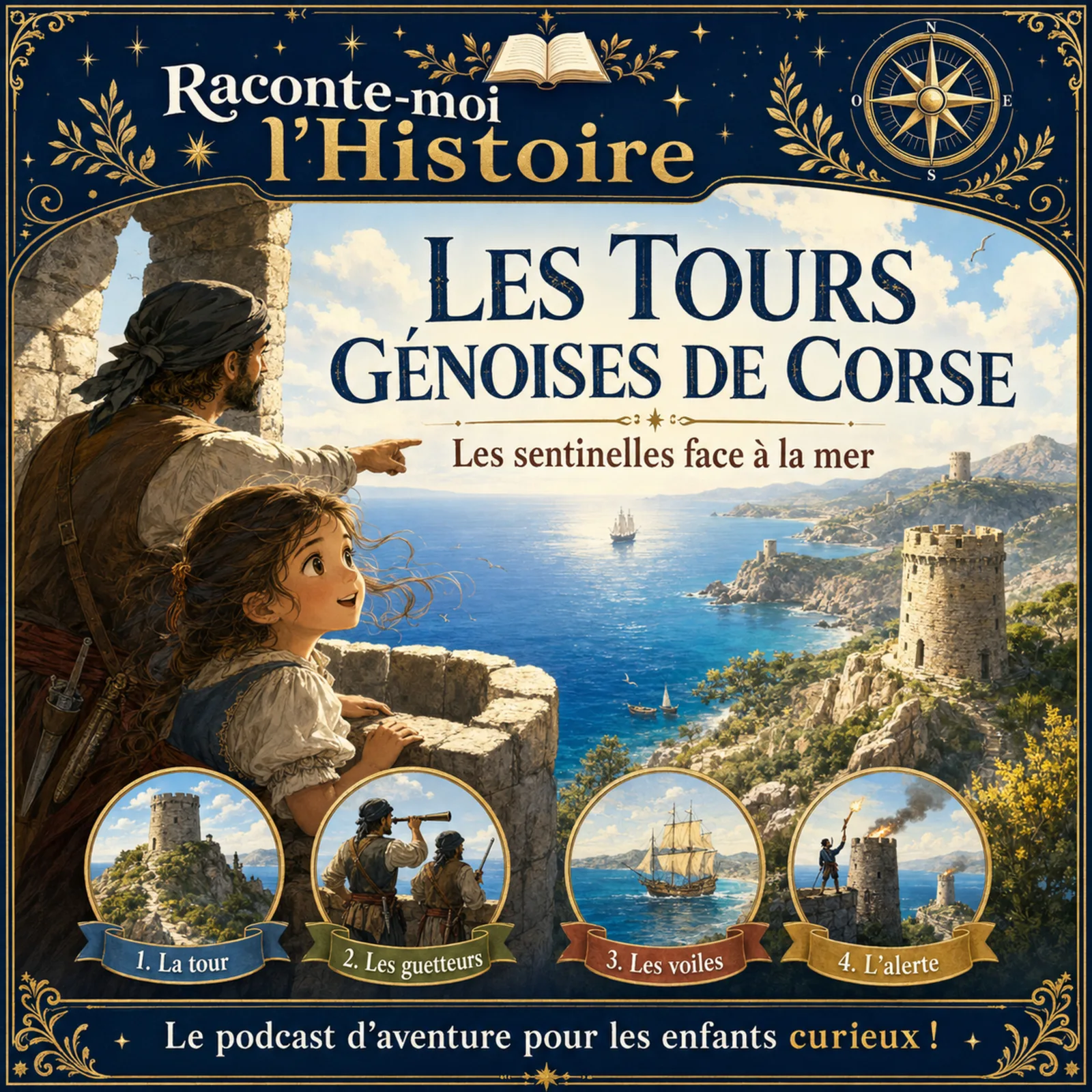 Les tours génoises de Corse – les sentinelles face à la mer