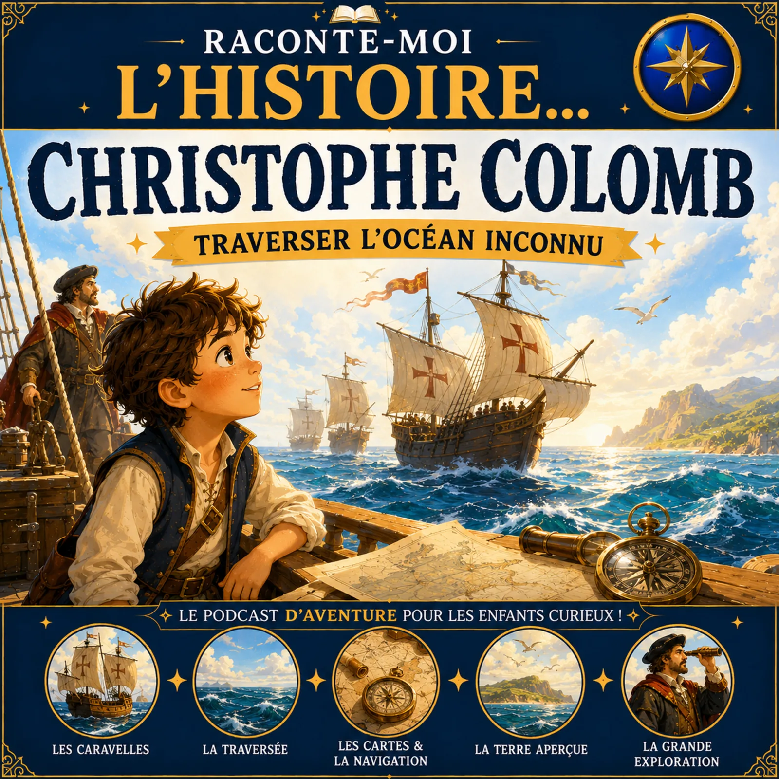 Christophe Colomb – traverser l’océan inconnu