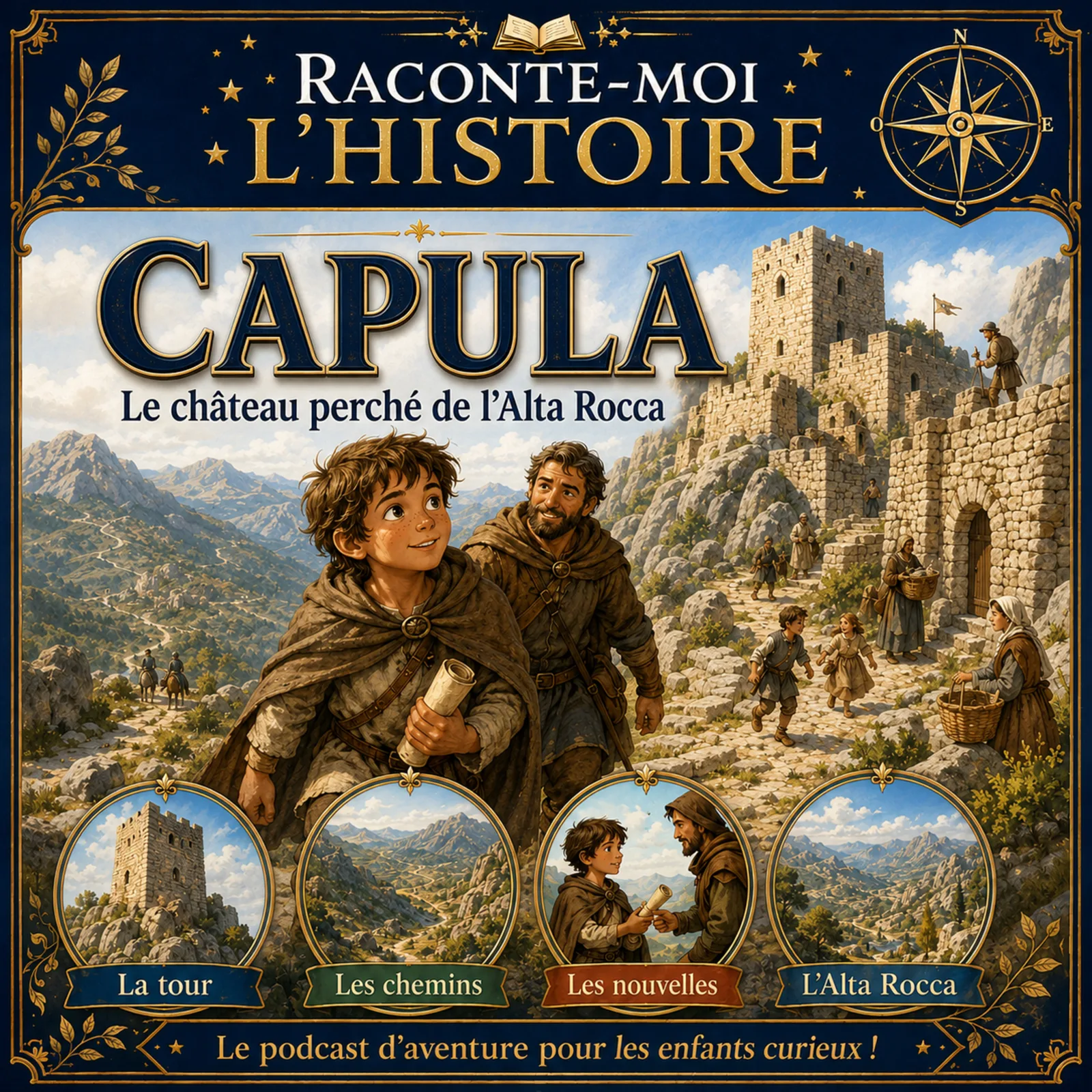 Capula – le château perché de l’Alta Rocca