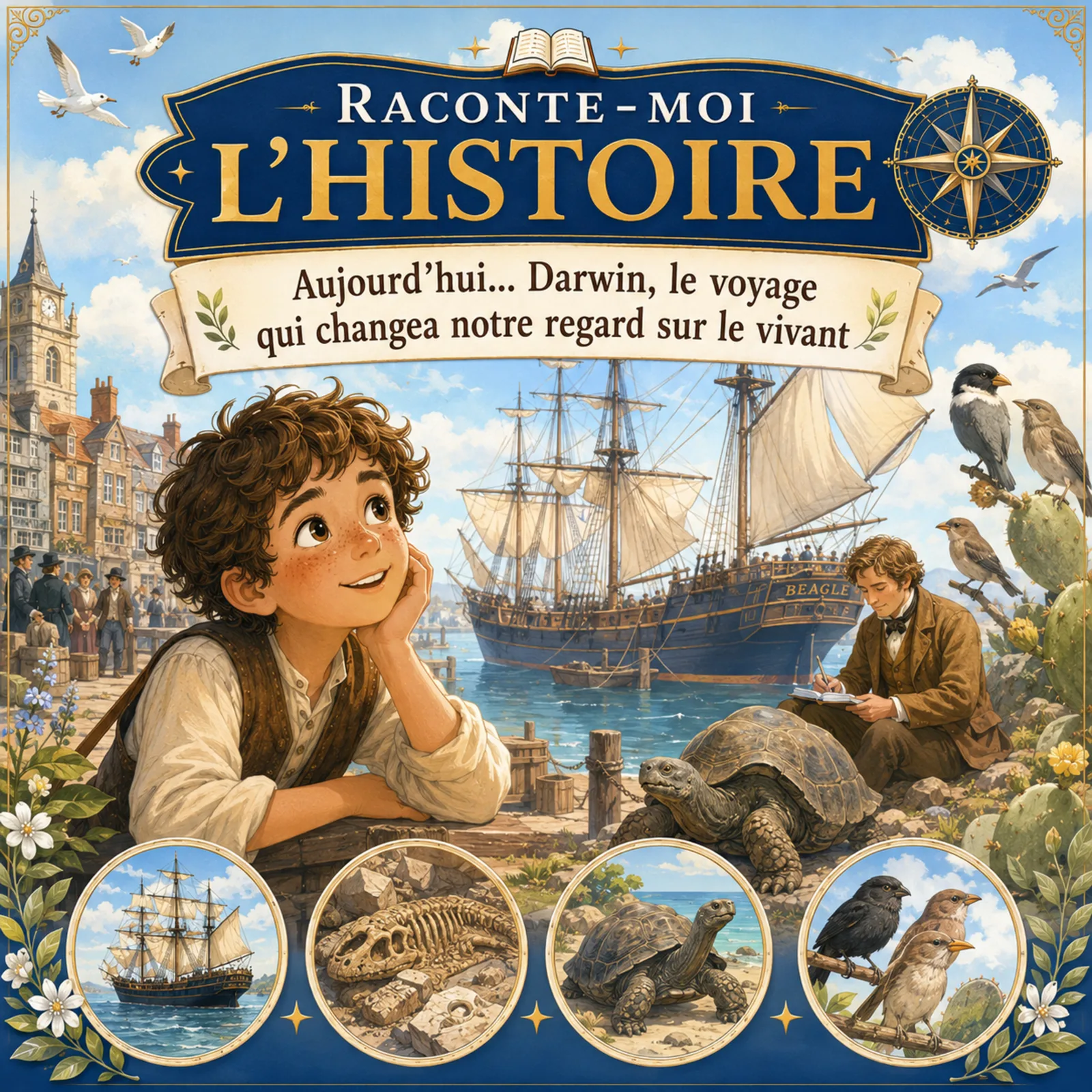 Darwin – le voyage qui changea notre regard sur le vivant