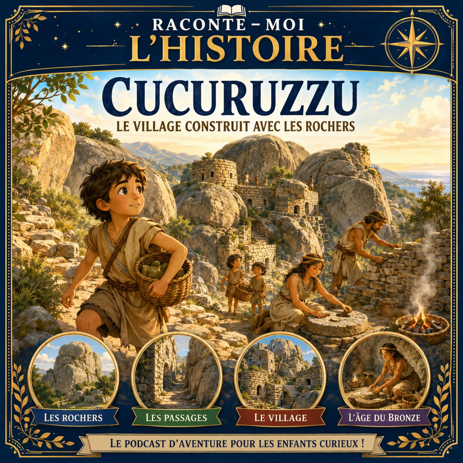 Cucuruzzu – le village construit avec les rochers