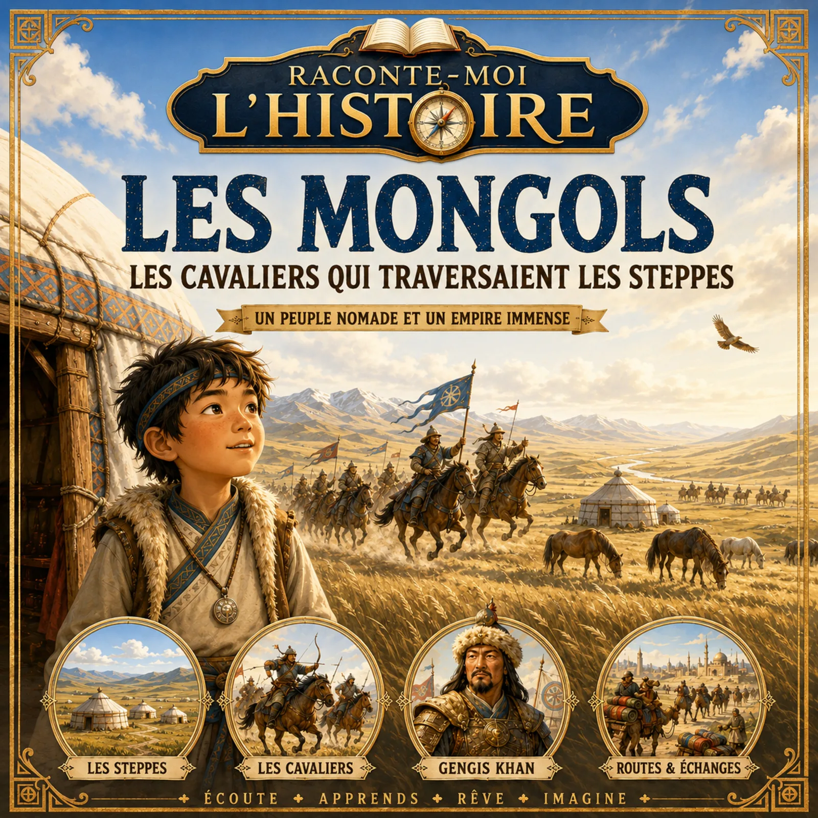 Les Mongols – les cavaliers qui traversaient les steppes