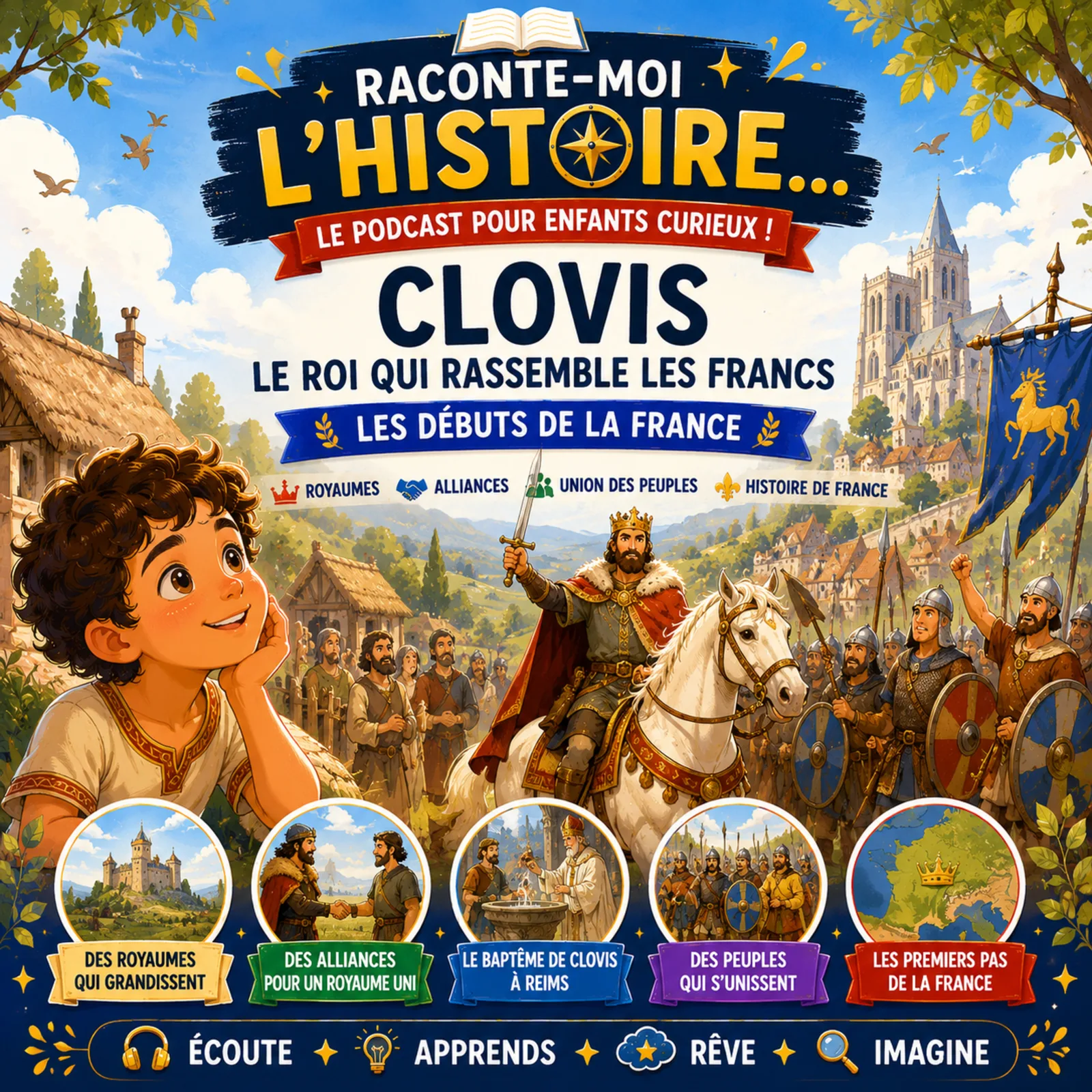 Clovis – le roi qui rassemble les Francs