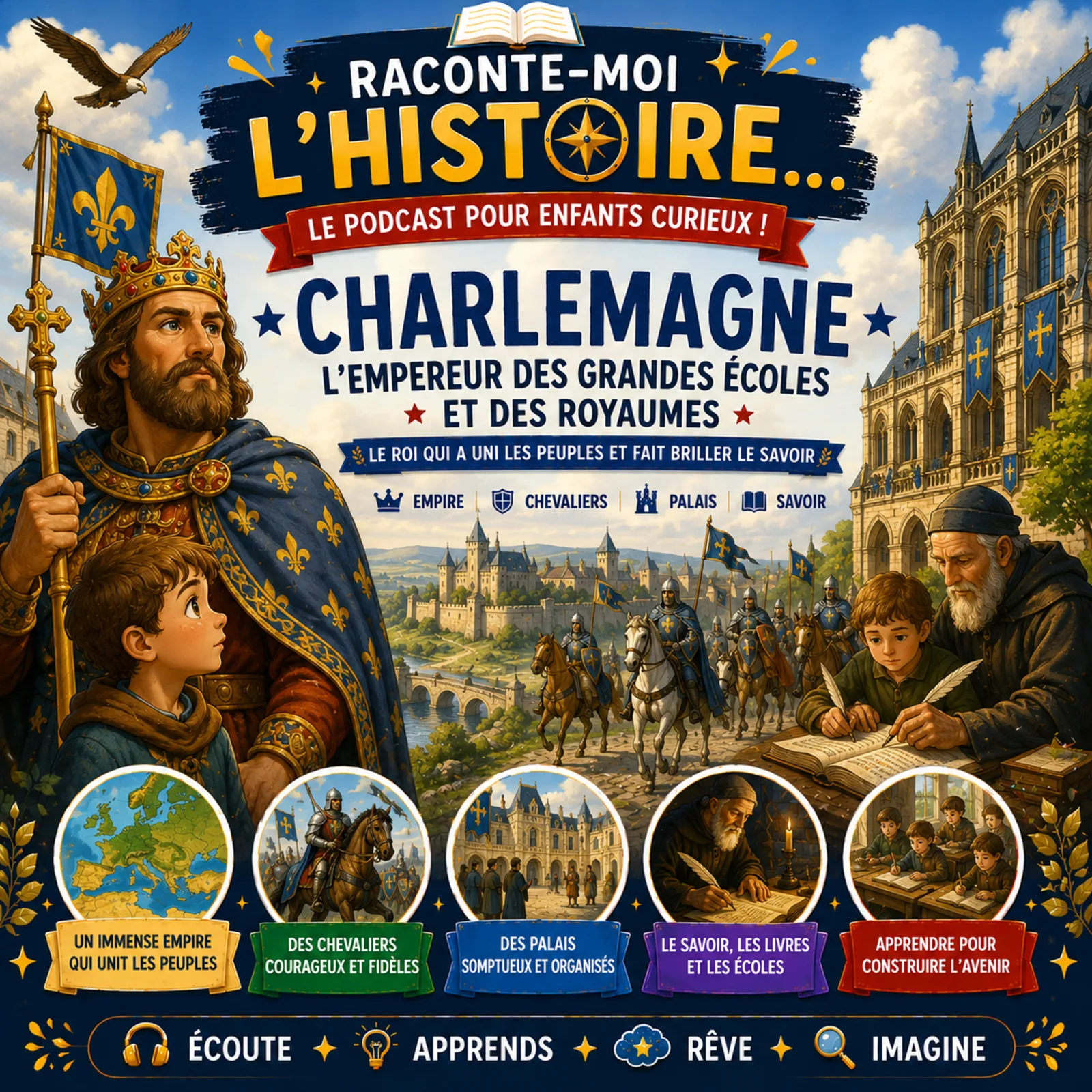 Charlemagne – l’empereur des grandes écoles et des royaumes