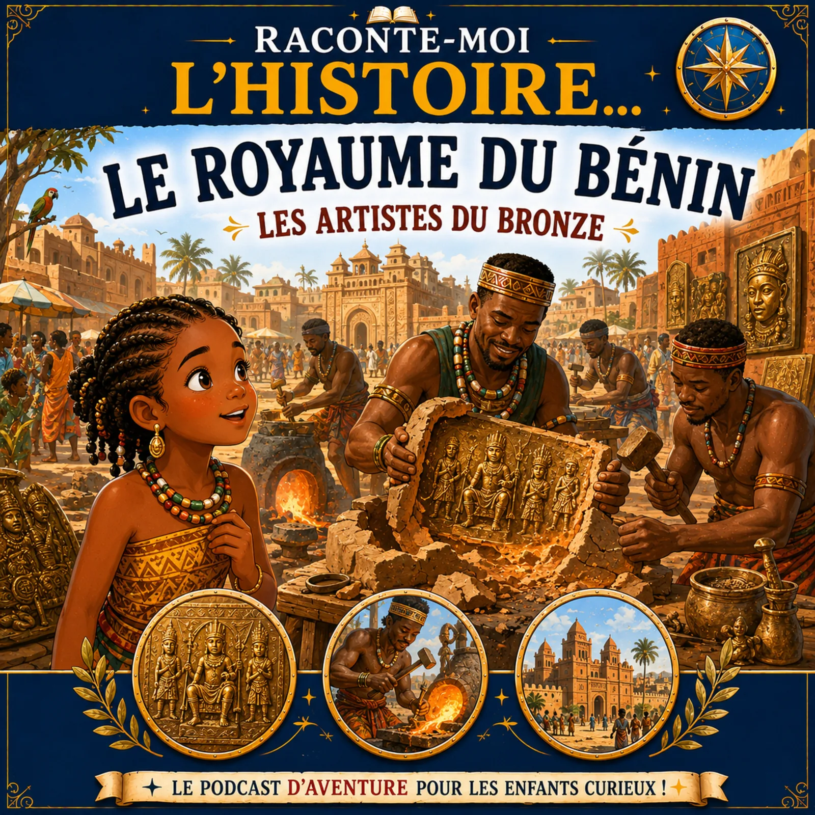 Le royaume du Bénin – les artistes du bronze