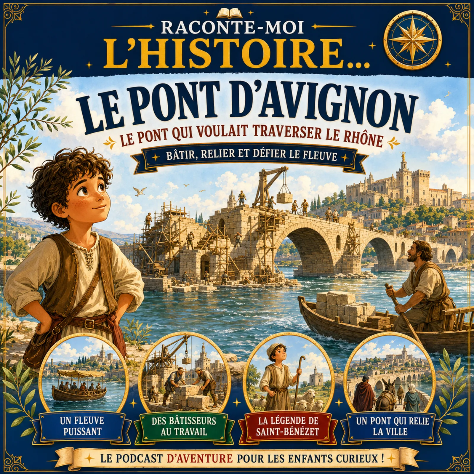 Le pont d’Avignon – le pont qui voulait traverser le Rhône