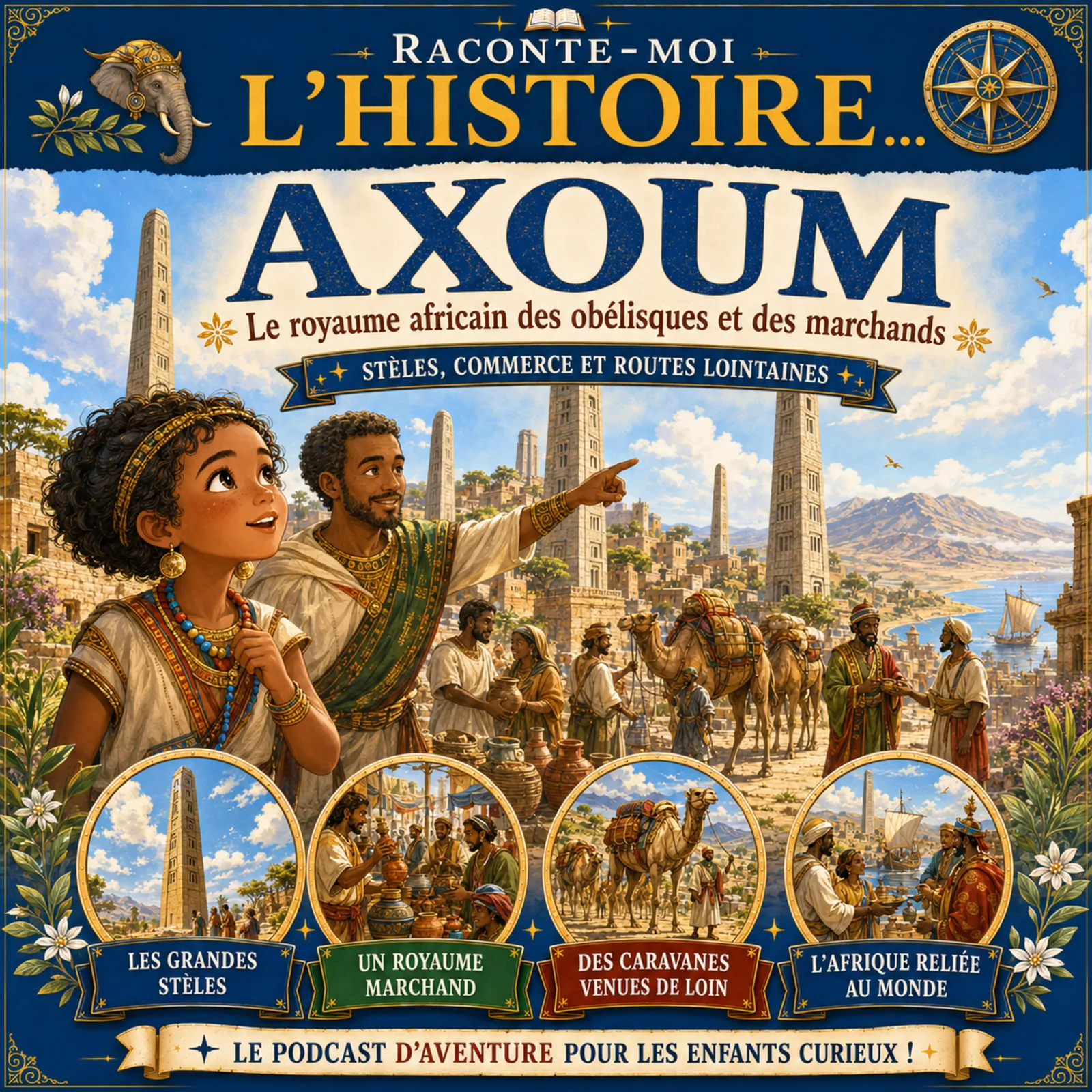 Axoum – le royaume africain des obélisques et des marchands