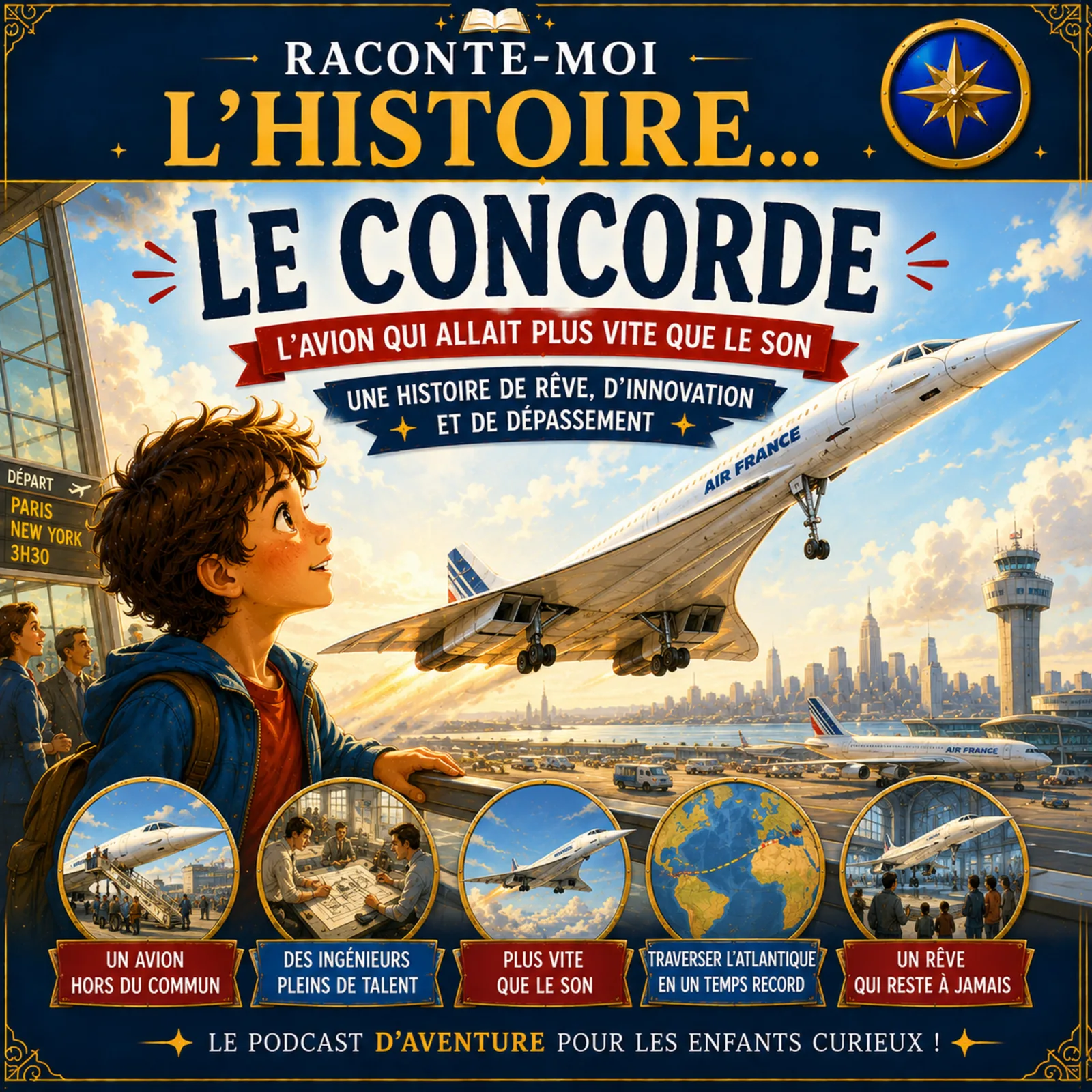 Le Concorde – l’avion plus rapide que le son