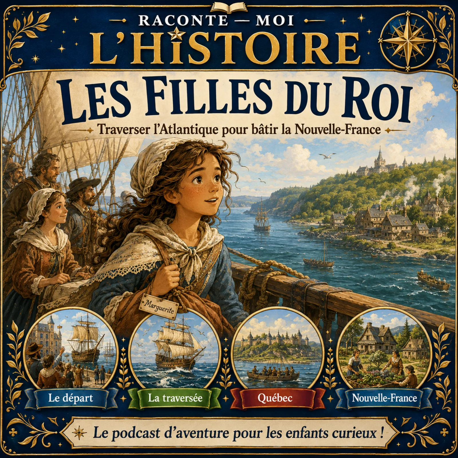 Les filles du roi – traverser l’Atlantique pour bâtir la Nouvelle-France