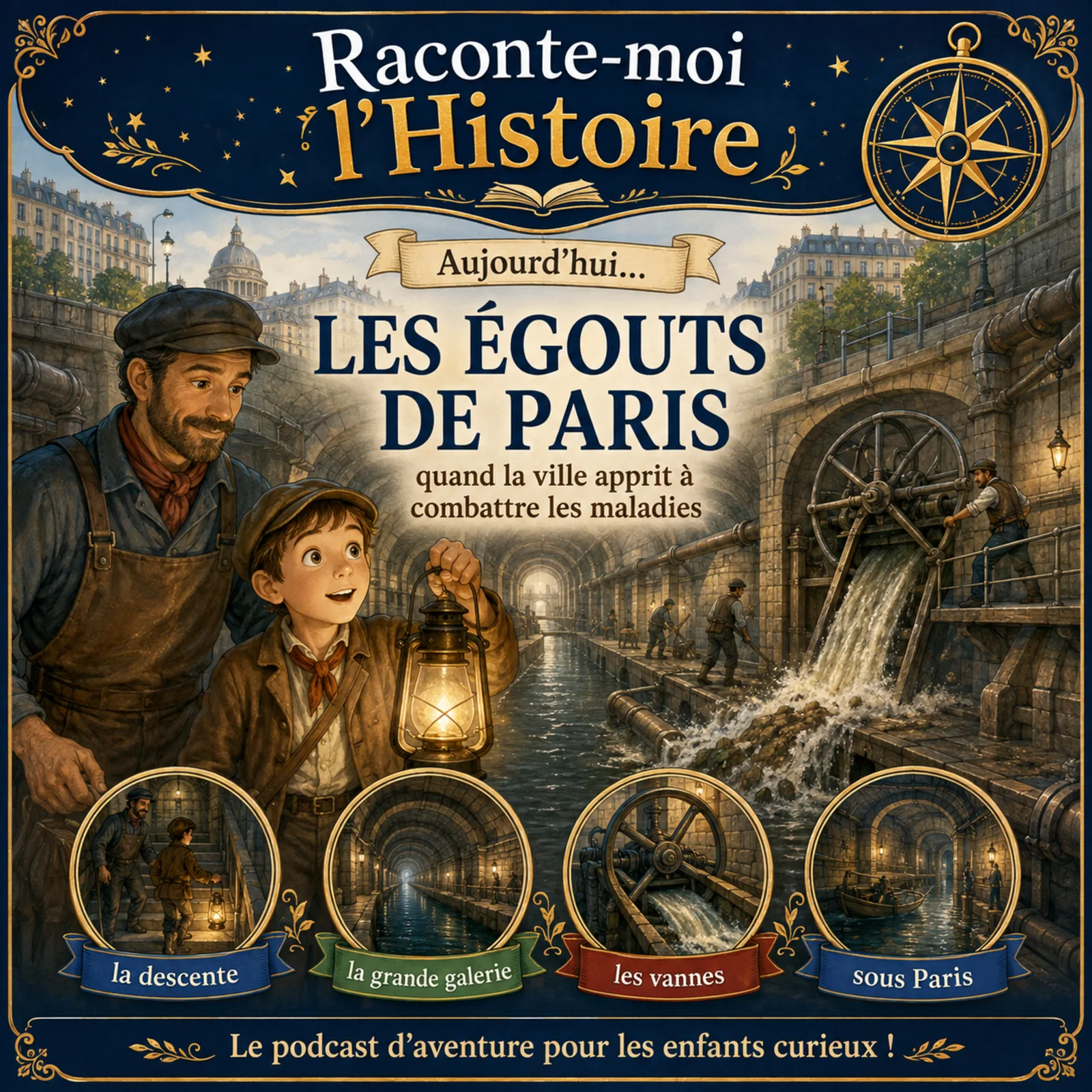 Les égouts de Paris – quand la ville apprit à combattre les maladies