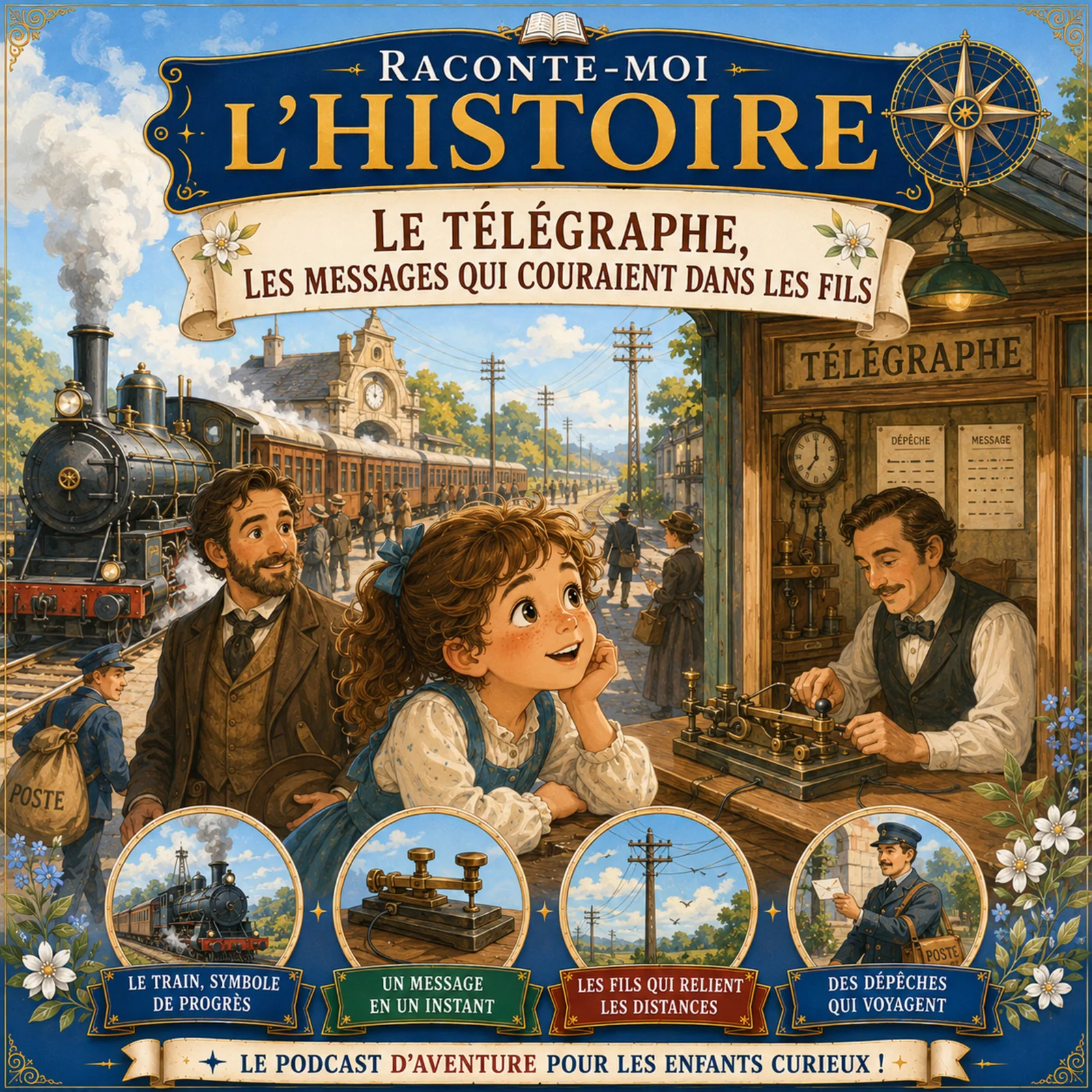 Le télégraphe – les messages qui couraient dans les fils