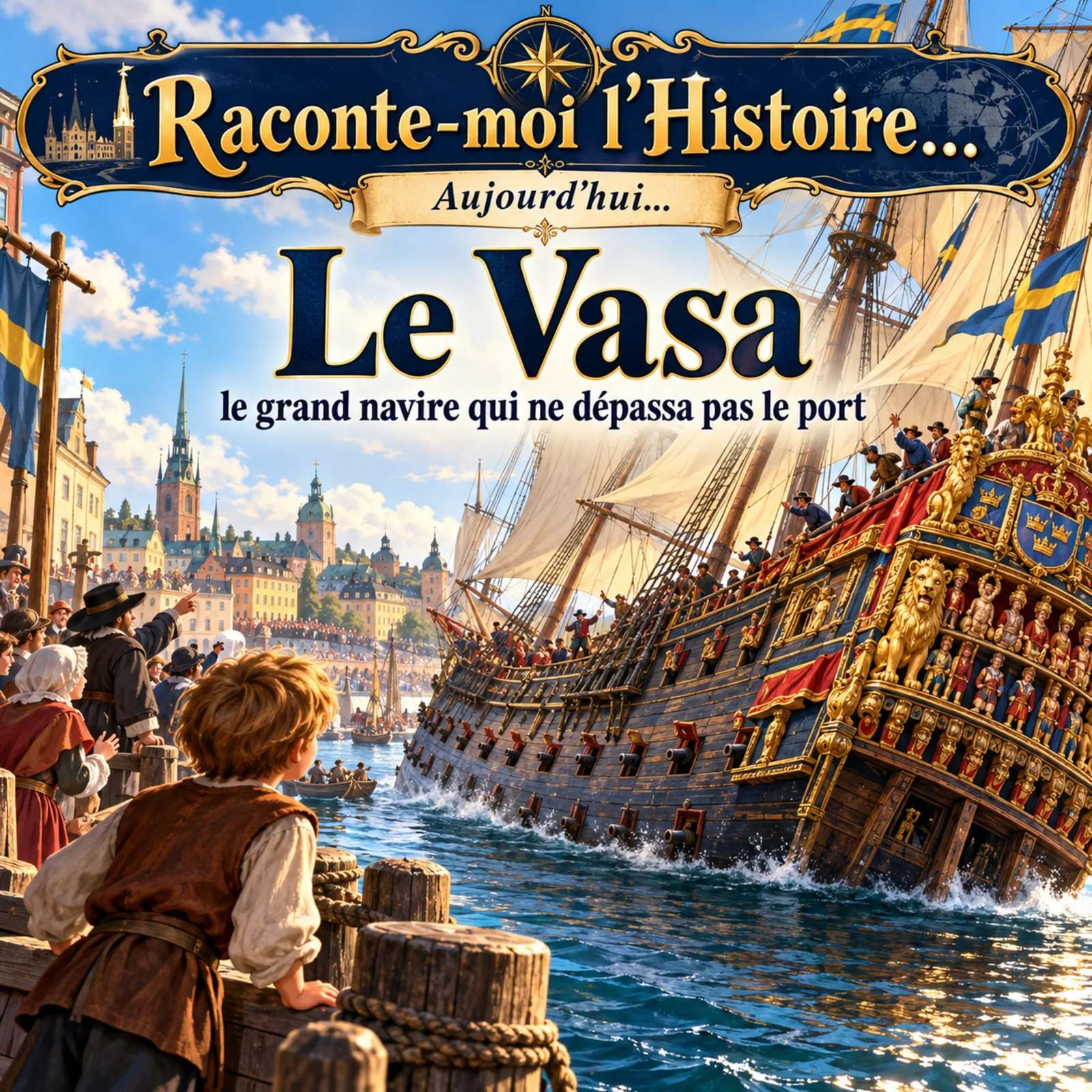 Le Vasa – le grand navire qui ne dépassa pas le port