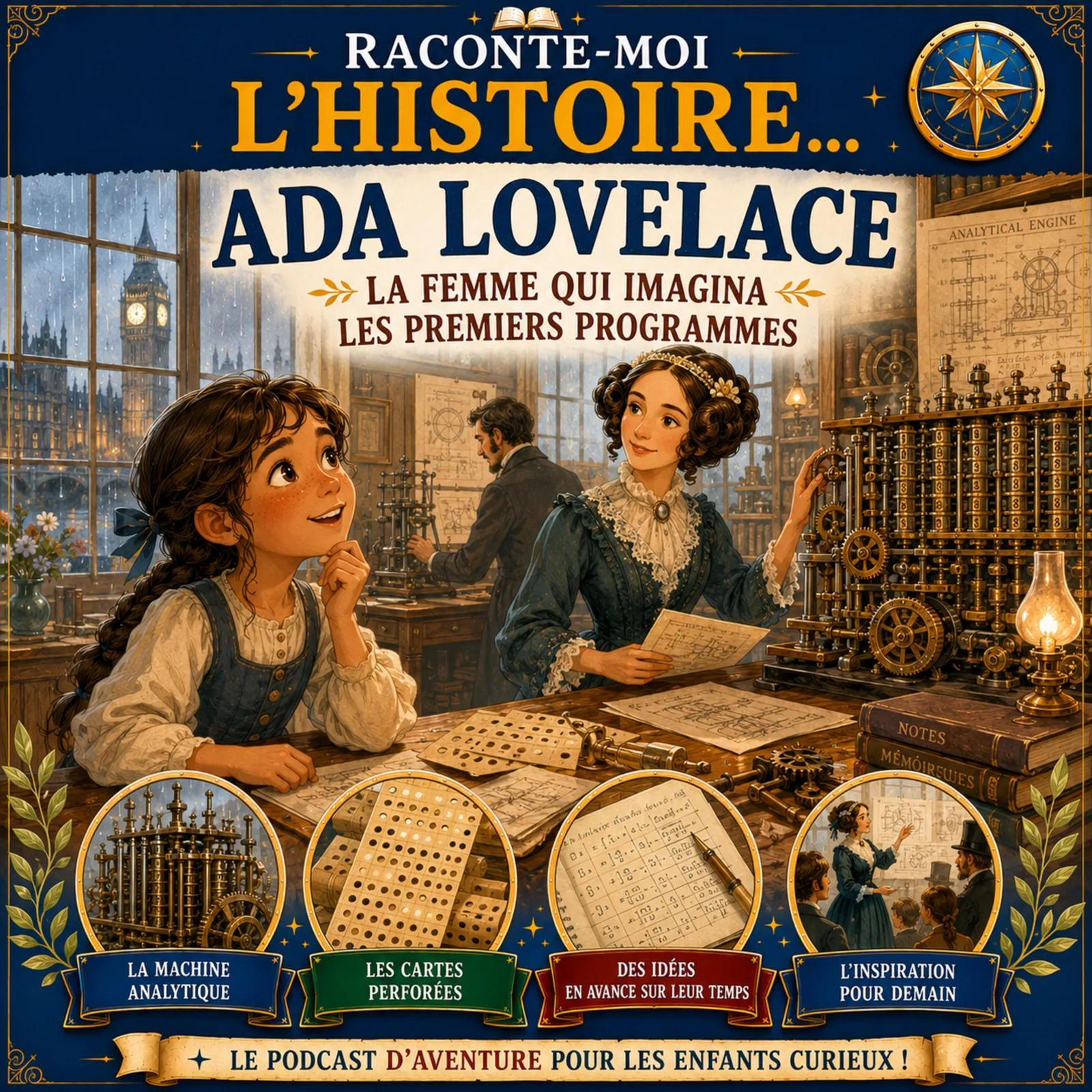 Ada Lovelace – la femme qui imagina les premiers programmes