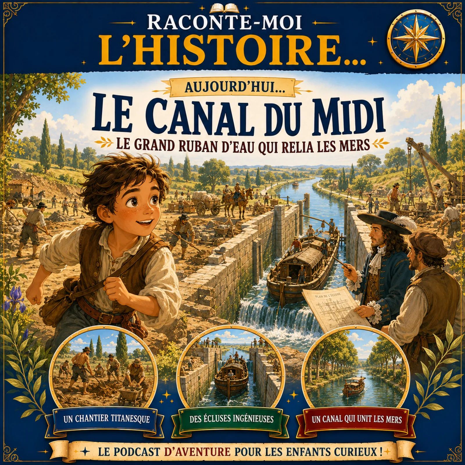 Le Canal du Midi – le grand ruban d’eau qui relia les mers
