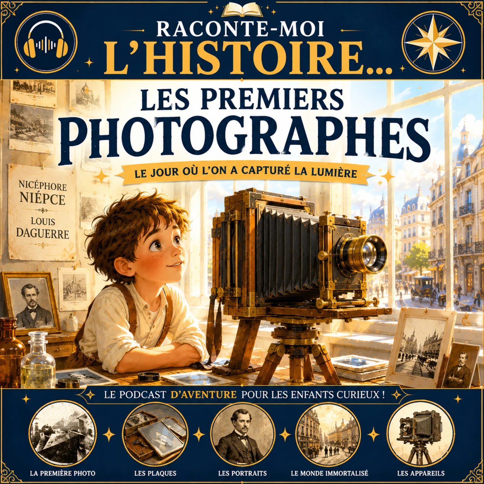 Les premiers photographes – le jour où l’on a capturé la lumière