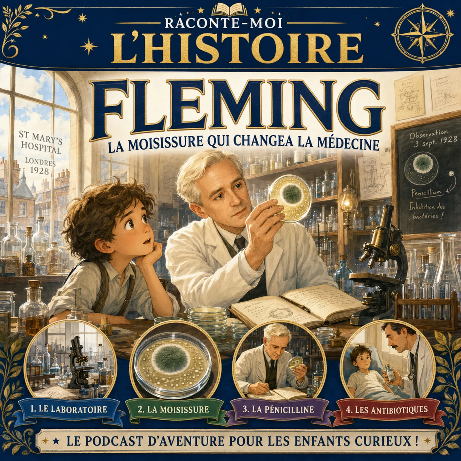 Fleming – la moisissure qui changea la médecine