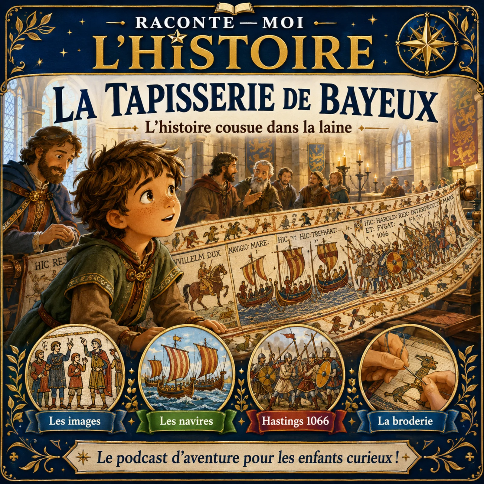 La tapisserie de Bayeux – l’histoire cousue dans la laine