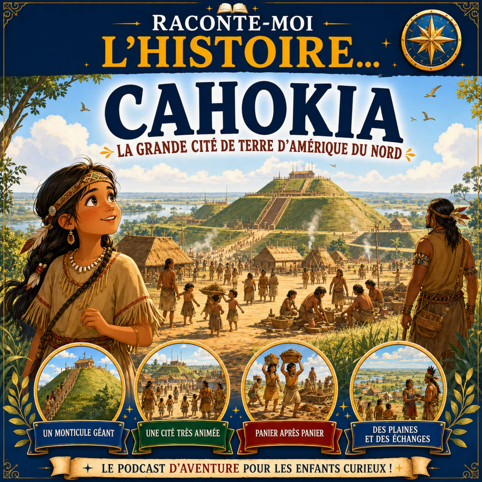 Cahokia – la grande cité de terre d’Amérique du Nord
