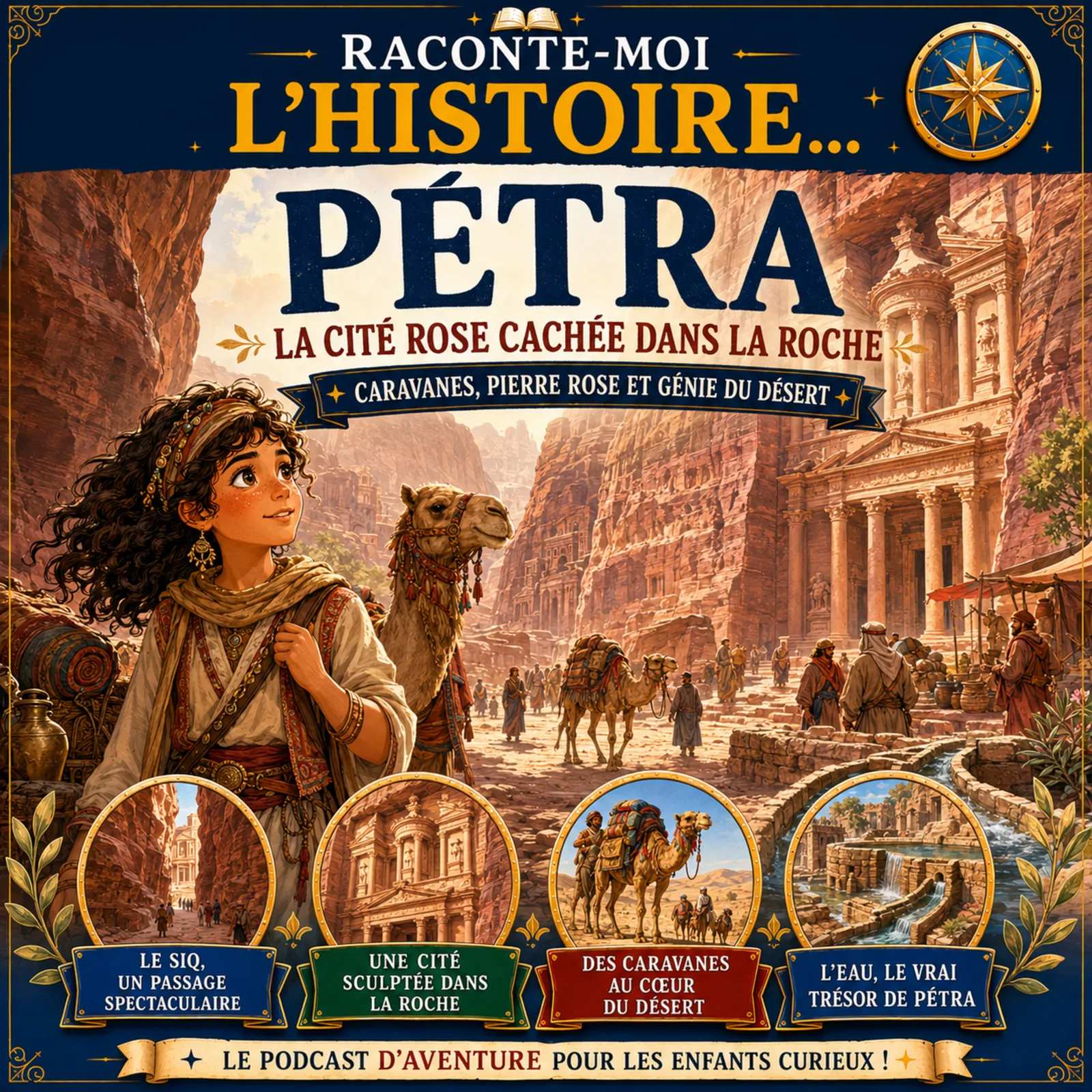 Pétra – la cité rose cachée dans la roche
