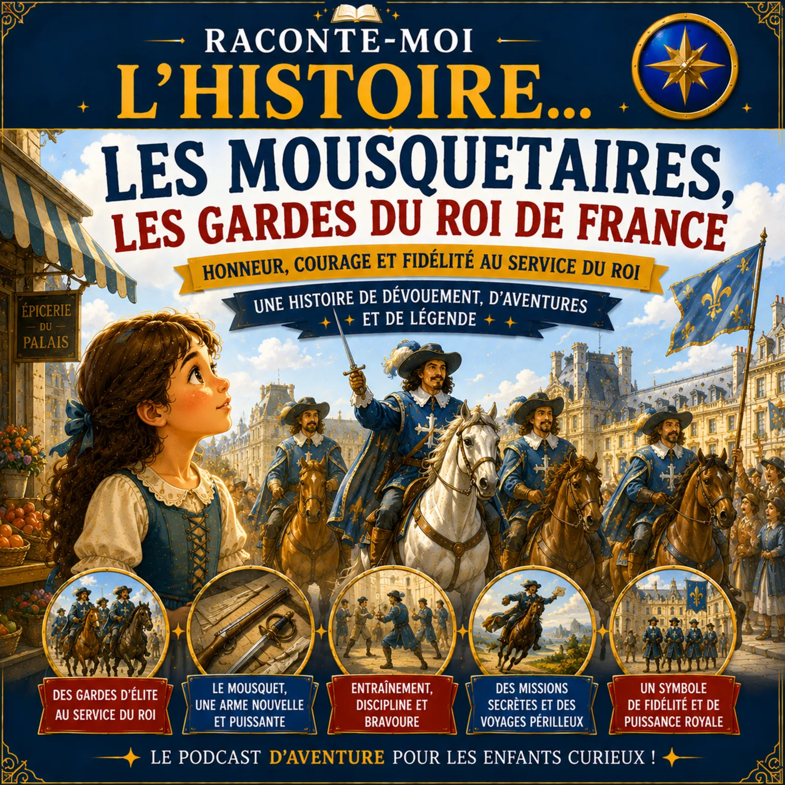 Les mousquetaires – les gardes du roi de France