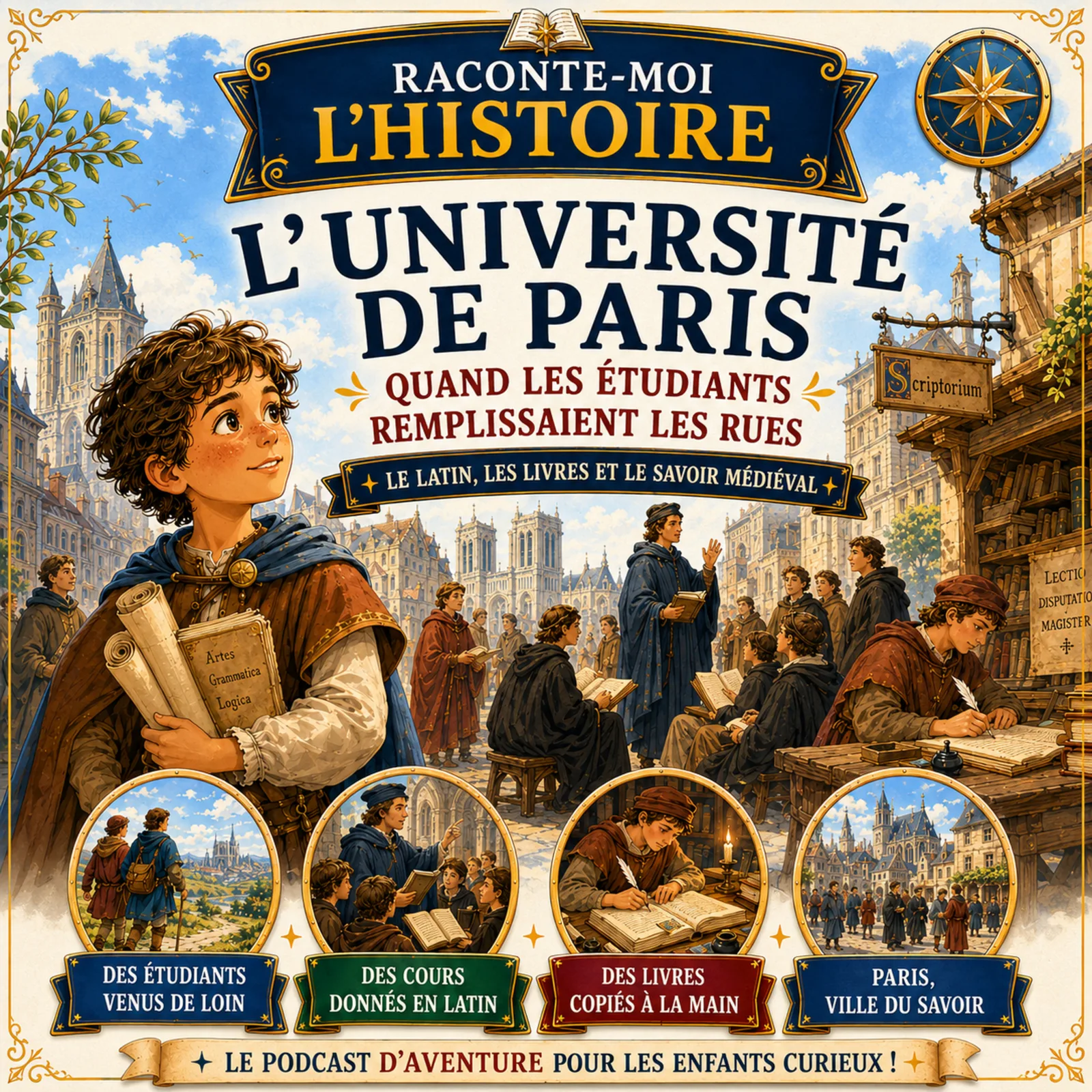 L’Université de Paris au Moyen Âge – quand les étudiants remplissaient les rues