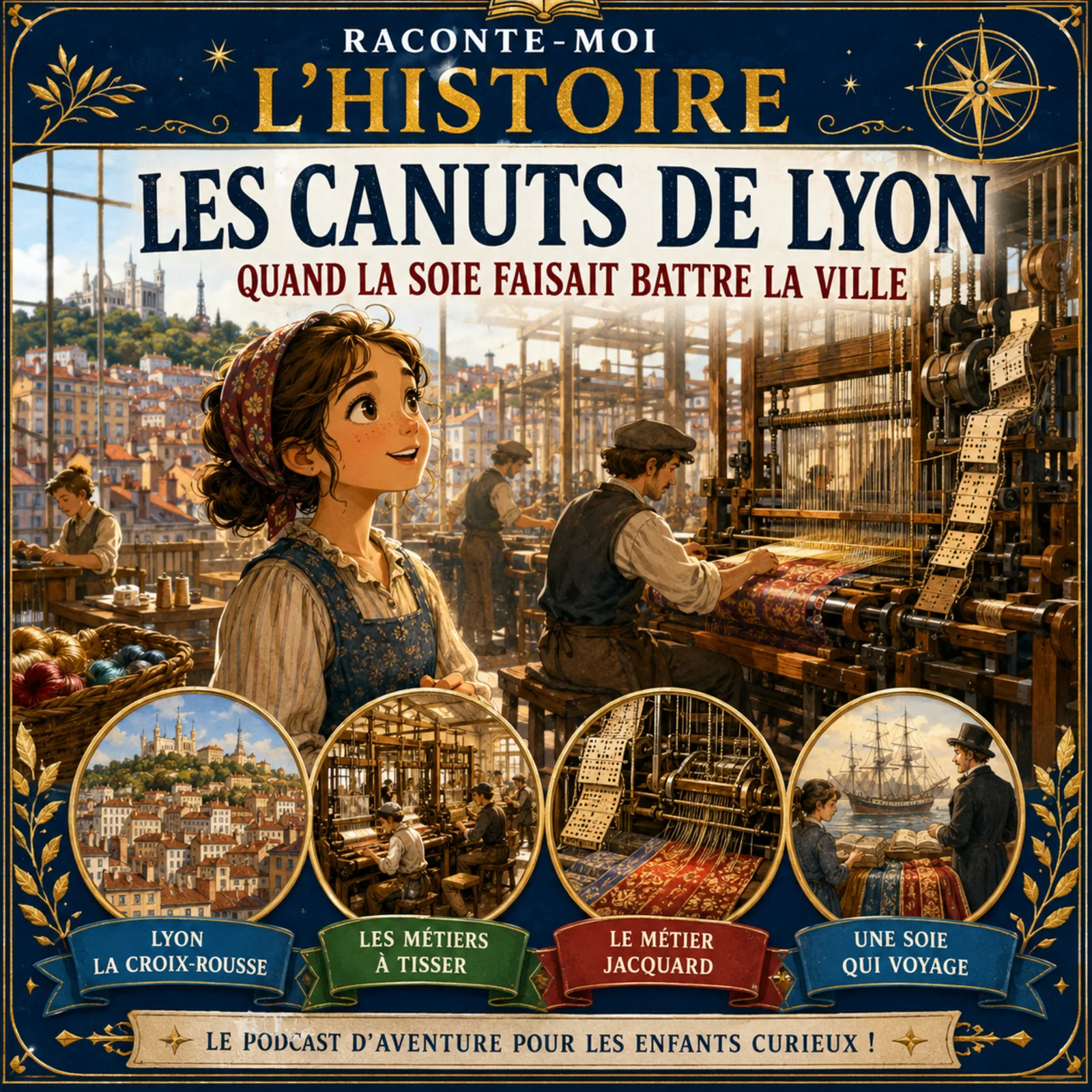 Les canuts de Lyon – quand la soie faisait battre la ville