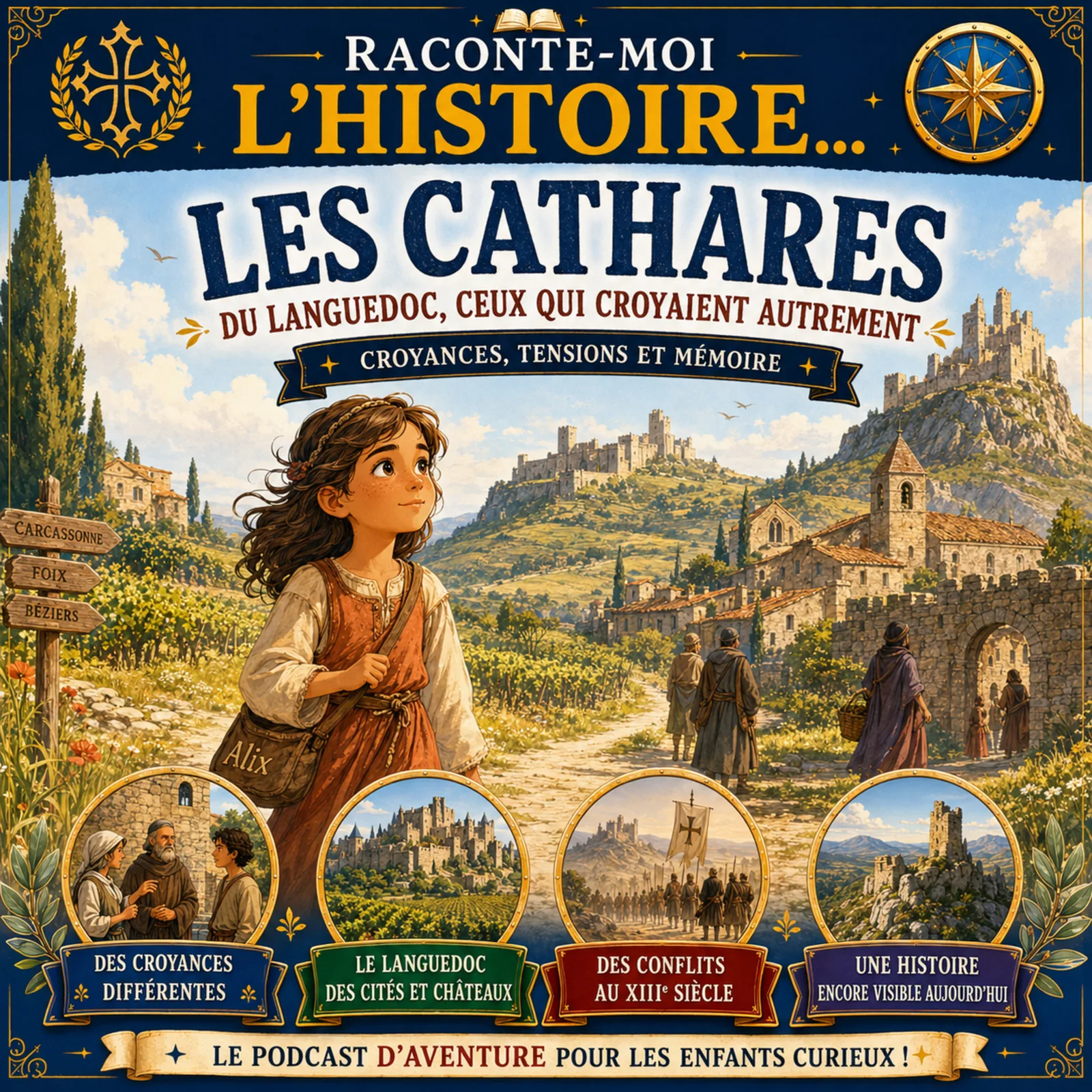 Les cathares du Languedoc – ceux qui croyaient autrement
