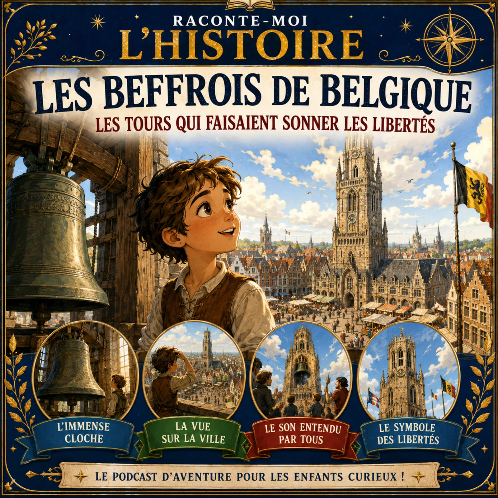 Les beffrois de Belgique – les tours qui faisaient sonner les libertés