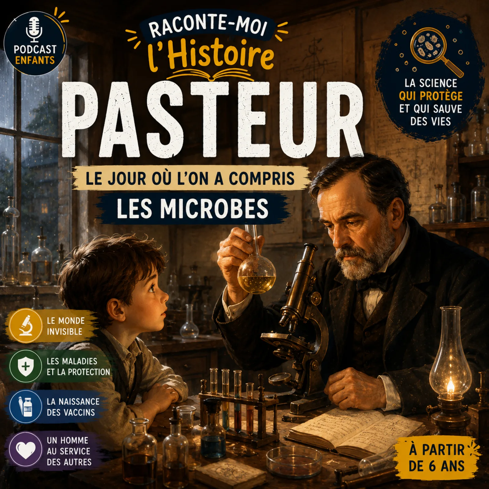 Pasteur – le jour où l’on a compris les microbes