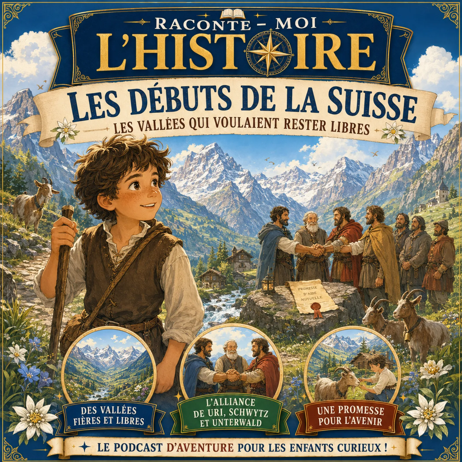 Les débuts de la Suisse – les vallées qui voulaient rester libres