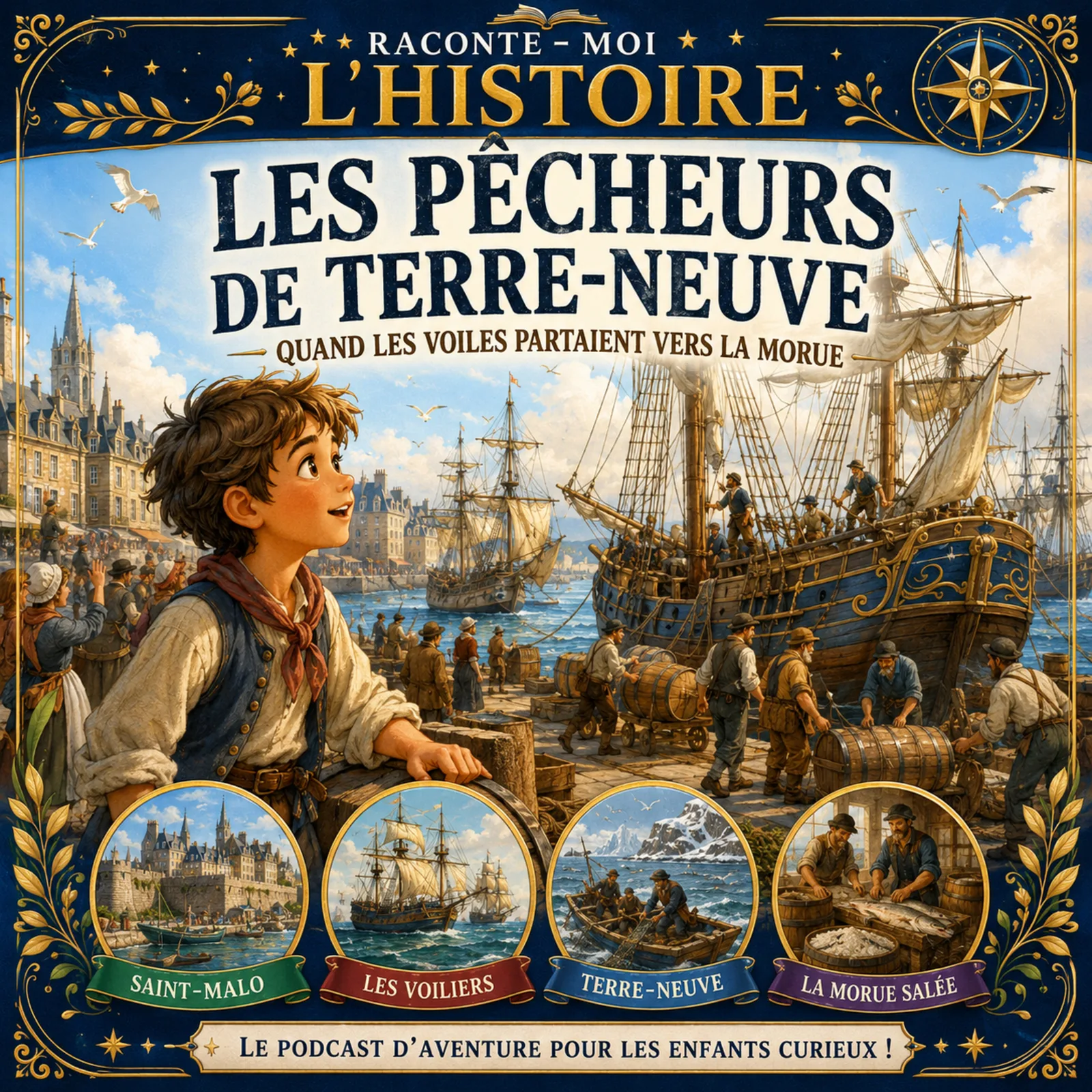 Les pêcheurs de Terre-Neuve – quand les voiles partaient vers la morue