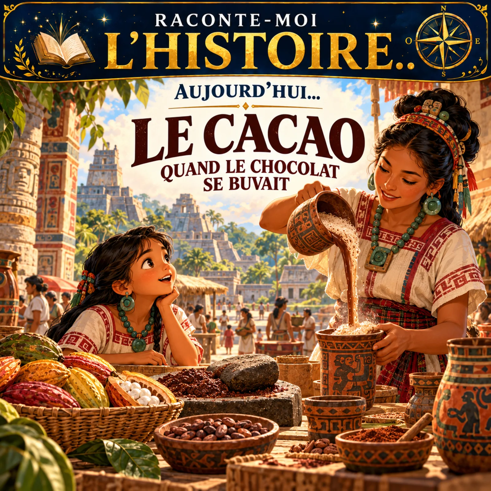 Le cacao – quand le chocolat se buvait