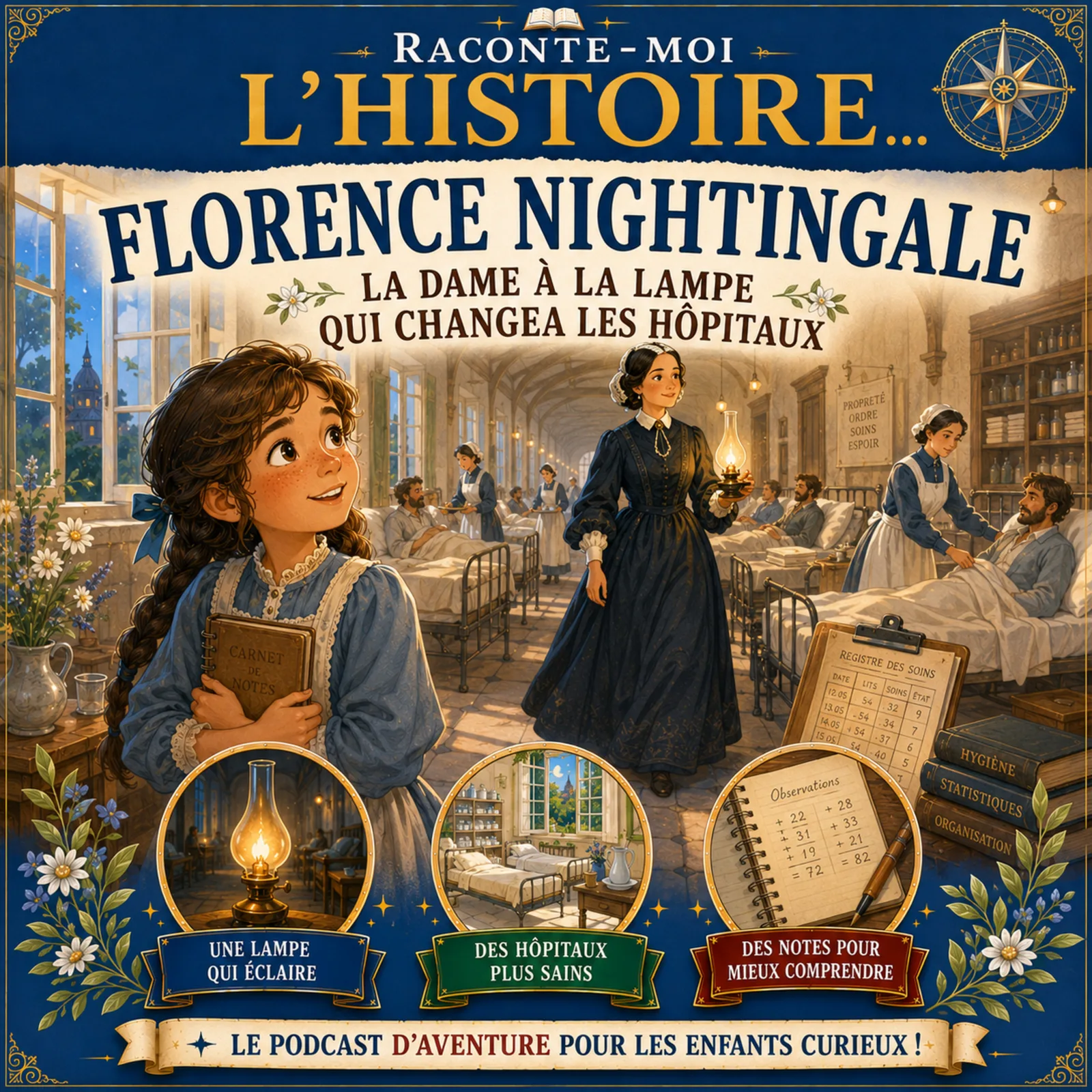Florence Nightingale – la dame à la lampe qui changea les hôpitaux