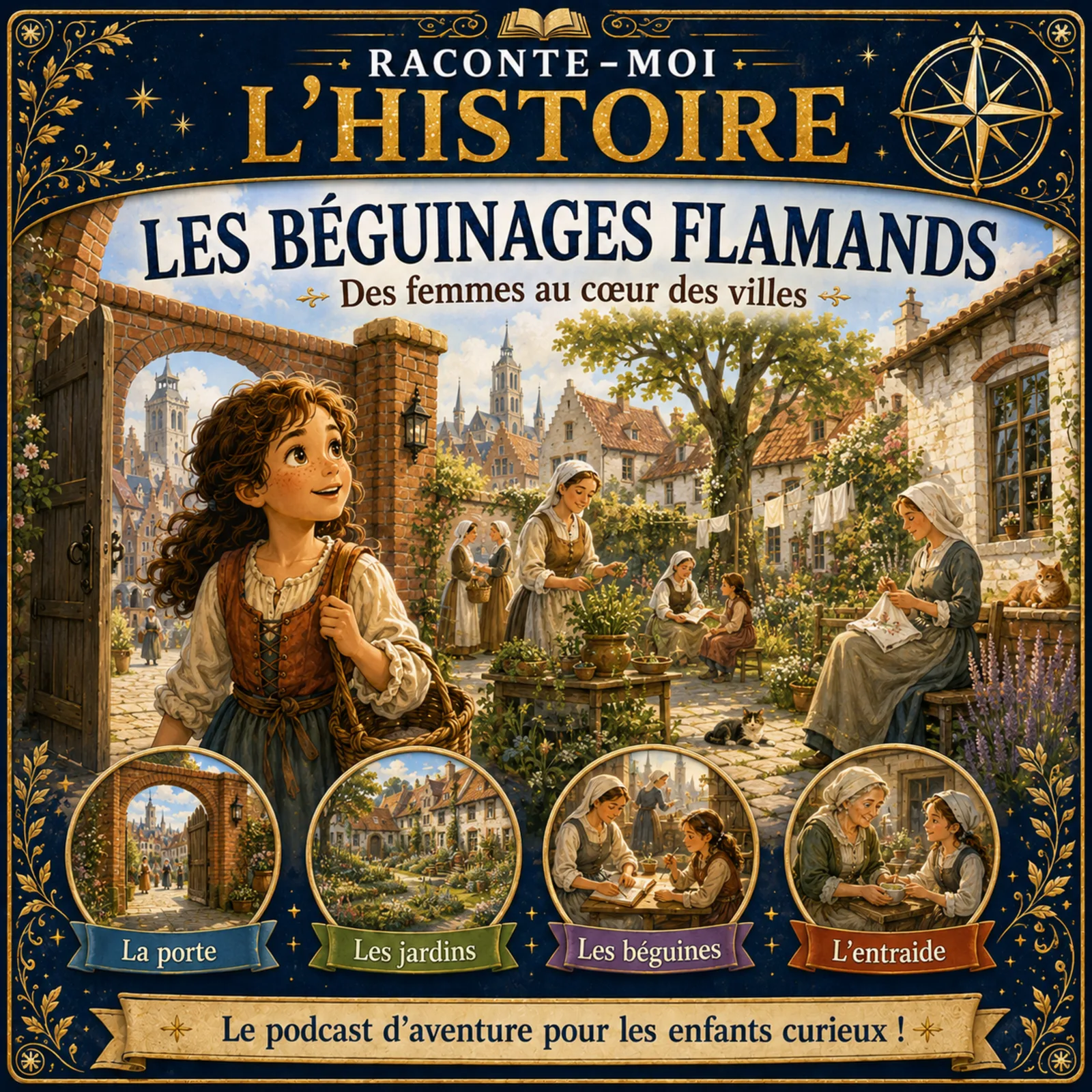 Les béguinages flamands – des femmes au cœur des villes