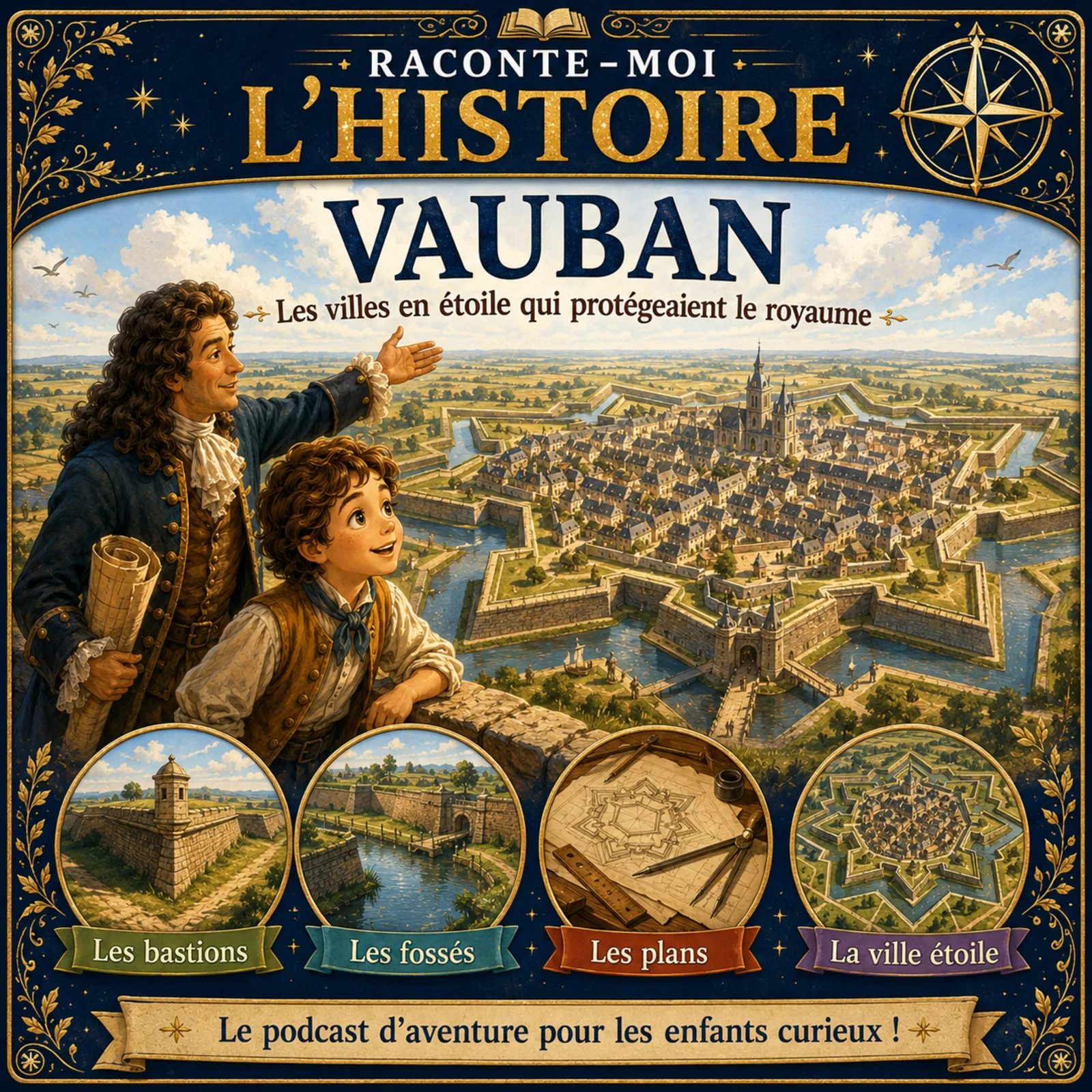 Vauban – les villes en étoile qui protégeaient le royaume