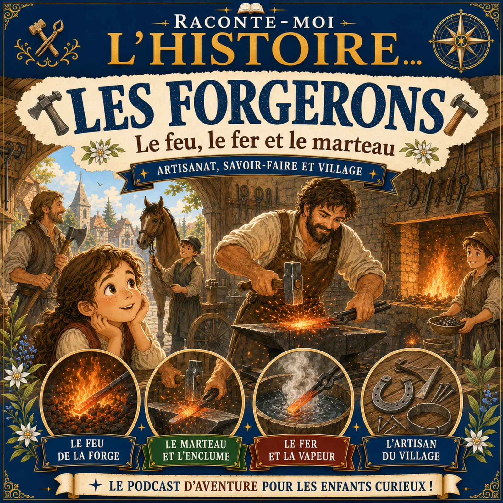 Les forgerons – le feu, le fer et le marteau
