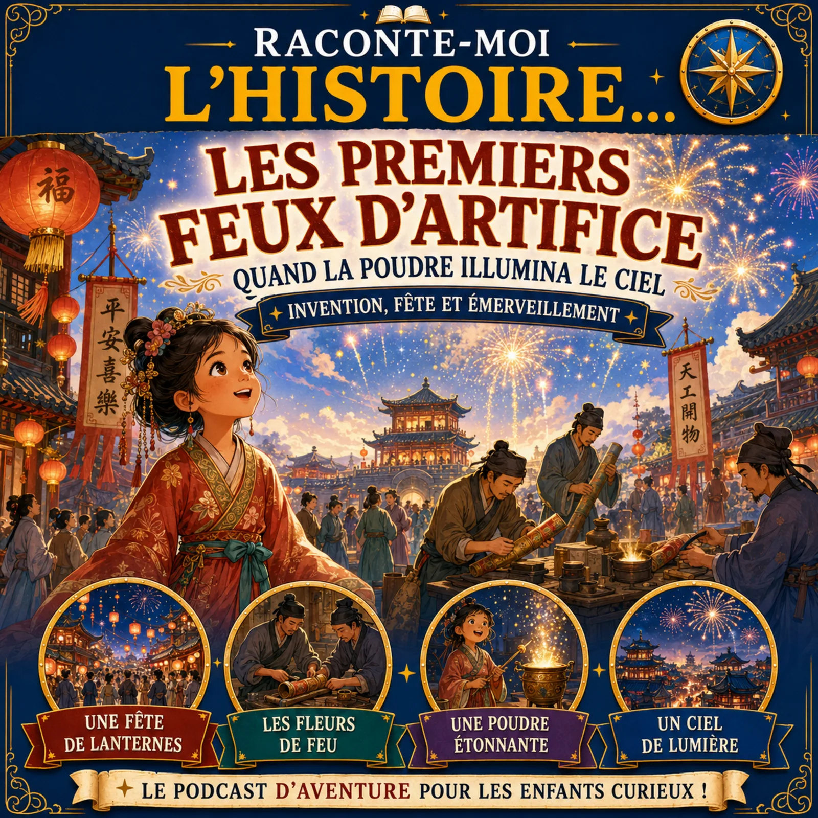 Les premiers feux d’artifice – quand la poudre illumina le ciel