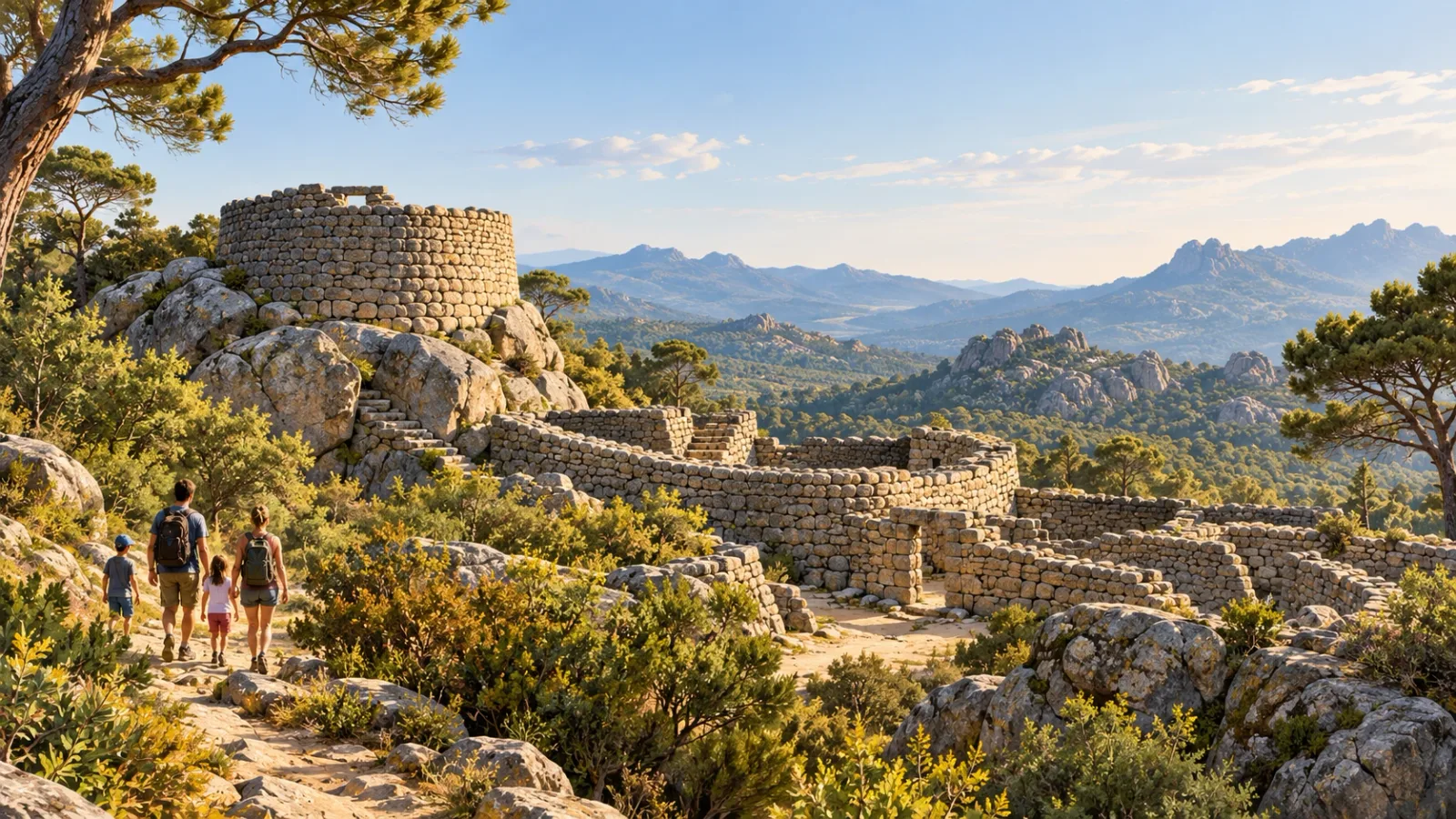 Alta Rocca en famille